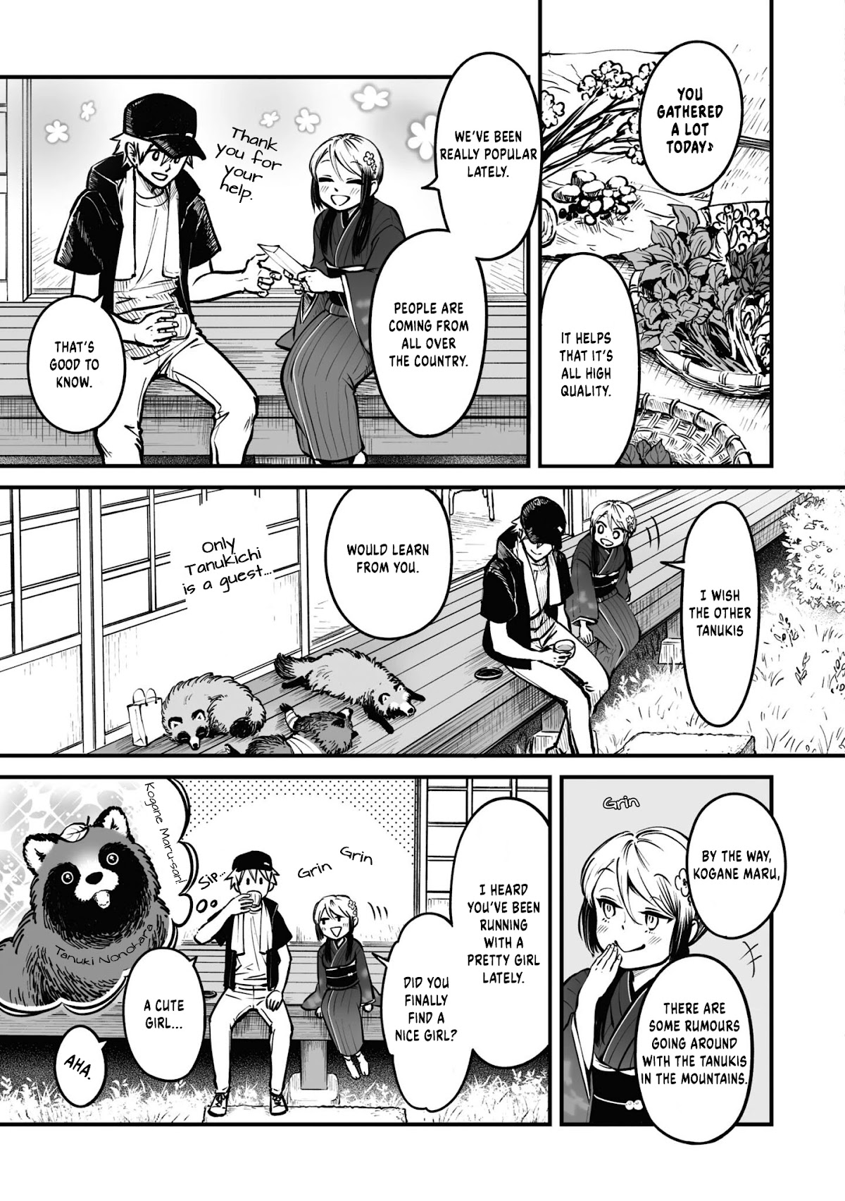 Tanuki Chapter 12 page 6 - Chapter 12