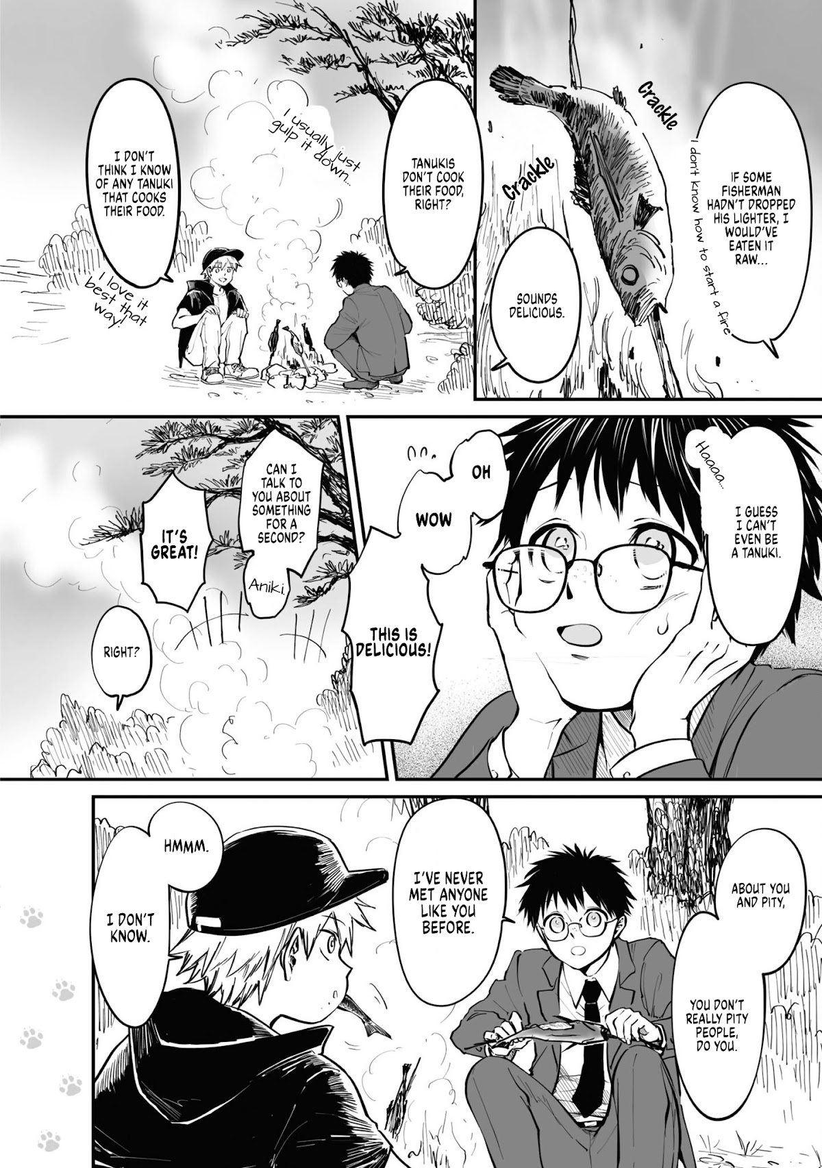 Tanuki Chapter 13.5 page 2 - Chapter 13.5: Extra