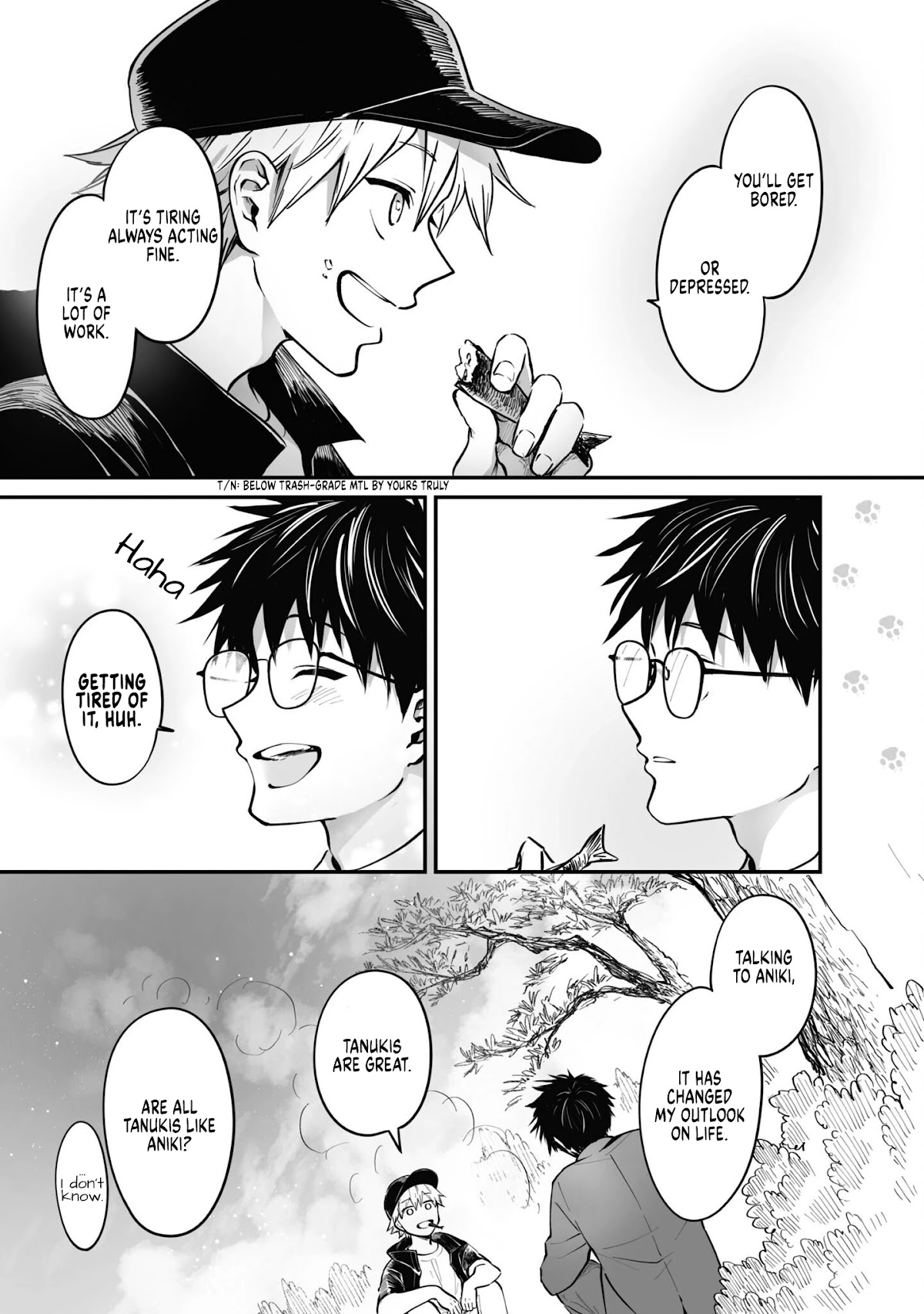 Tanuki Chapter 13.5 page 3 - Chapter 13.5: Extra