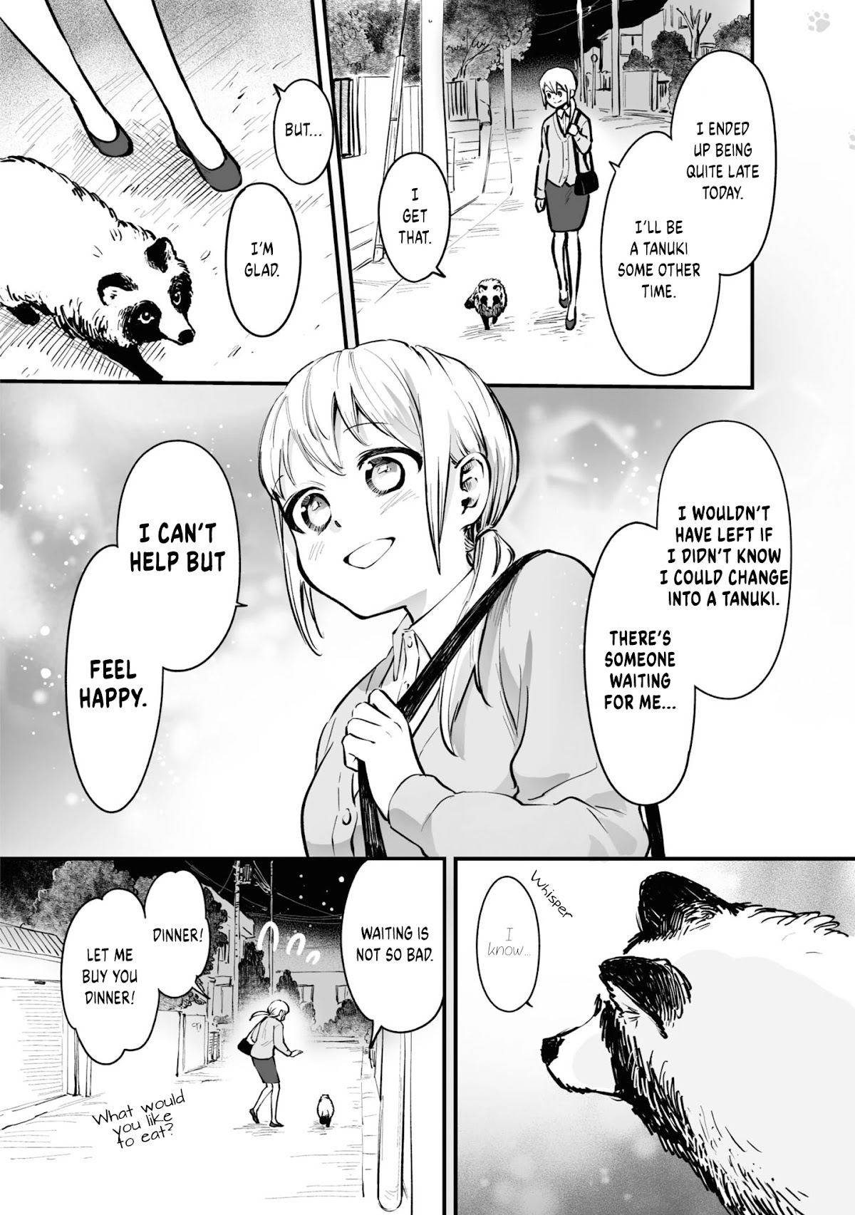 Tanuki Chapter 13.5 page 6 - Chapter 13.5: Extra