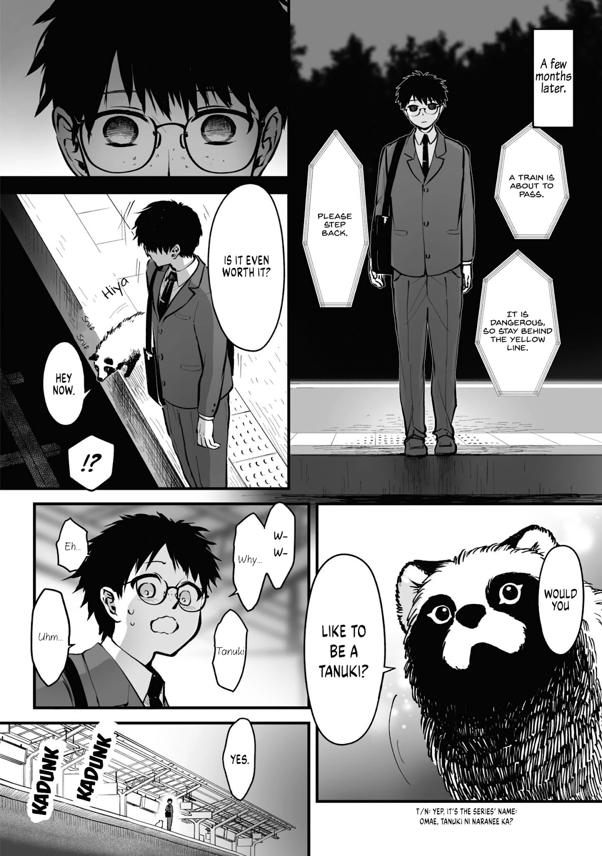 Tanuki Chapter 13 page 3 - Chapter 13