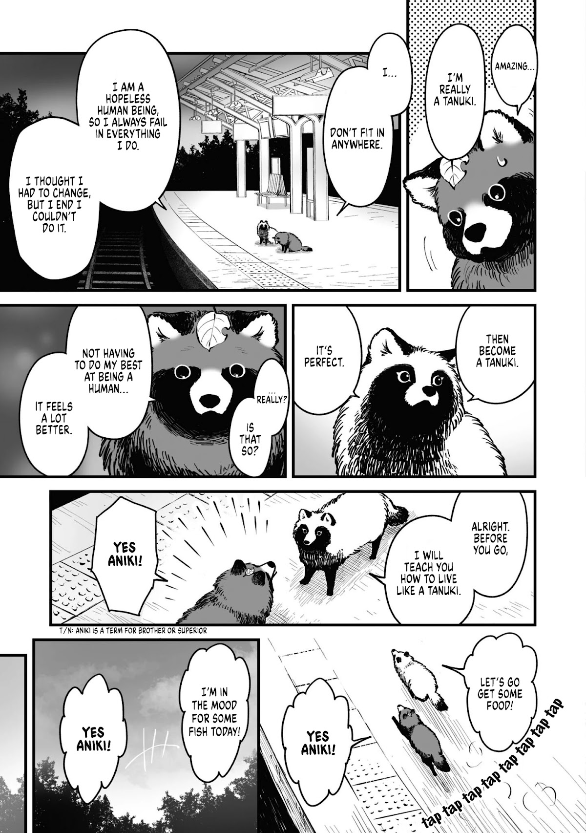 Tanuki Chapter 13 page 4 - Chapter 13