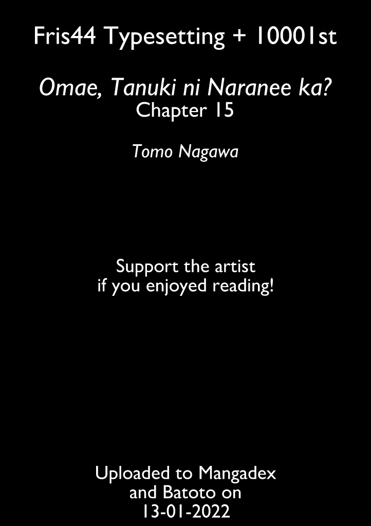 Tanuki Chapter 15 page 1 - Chapter 15