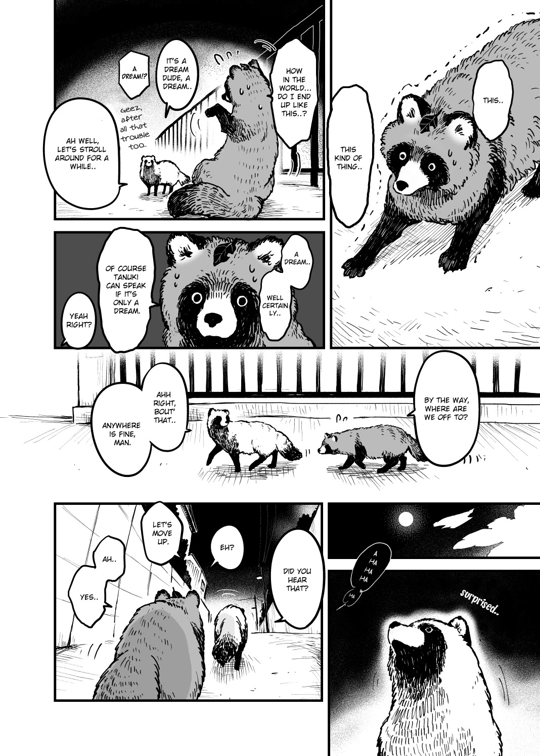 Tanuki Chapter 2 page 2 - Chapter 2: Old Man Who was Scouted by A Tanuki When He Tried To Die