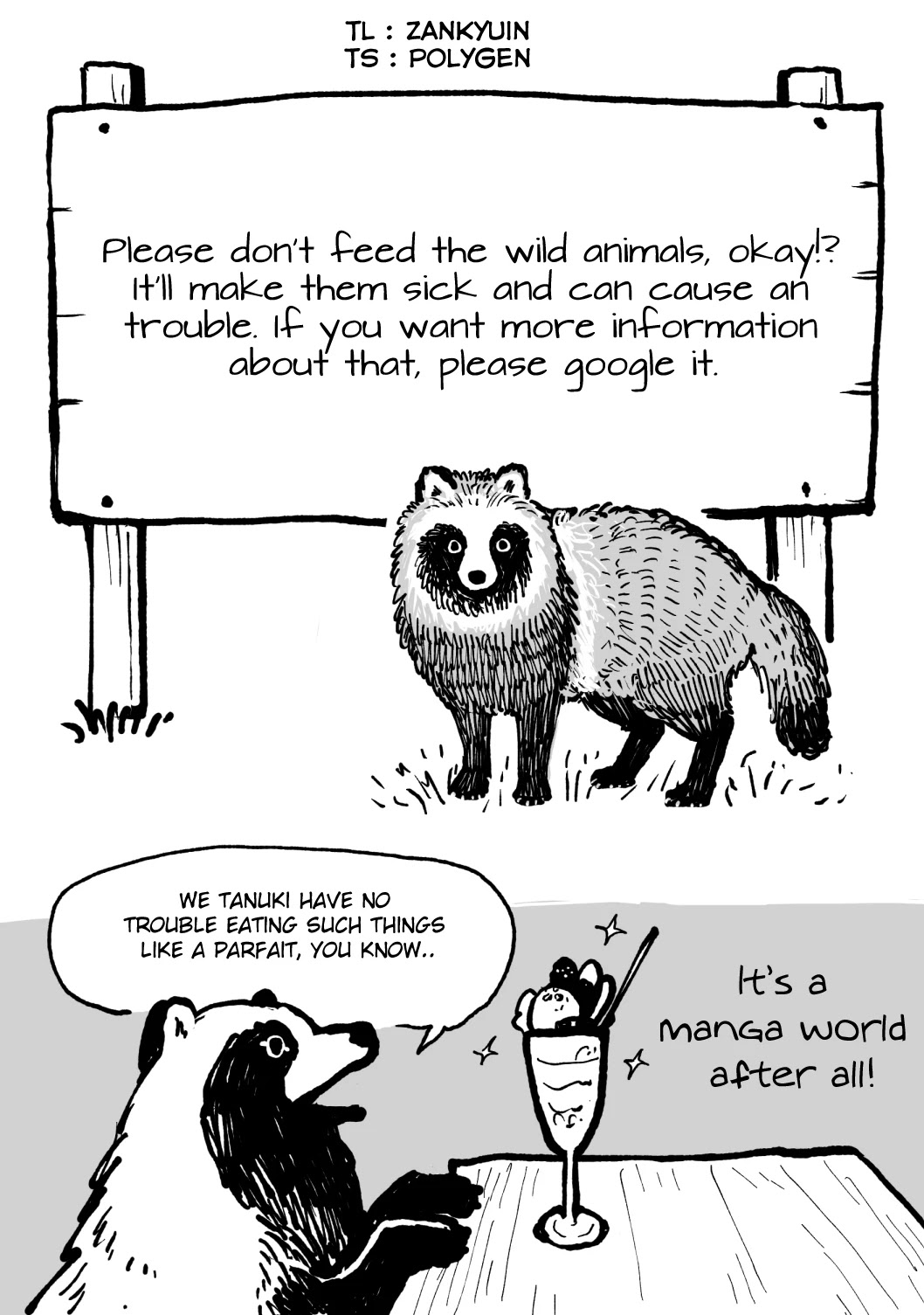 Tanuki Chapter 2 page 9 - Chapter 2: Old Man Who was Scouted by A Tanuki When He Tried To Die