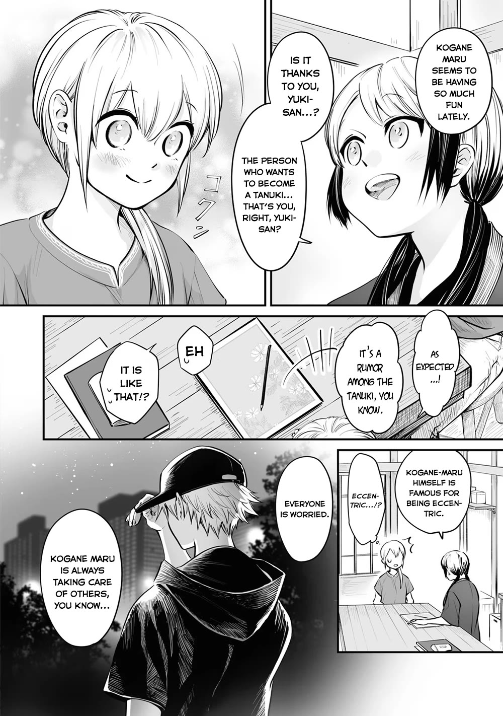 Tanuki Chapter 21.1 page 6 - Chapter 21.1