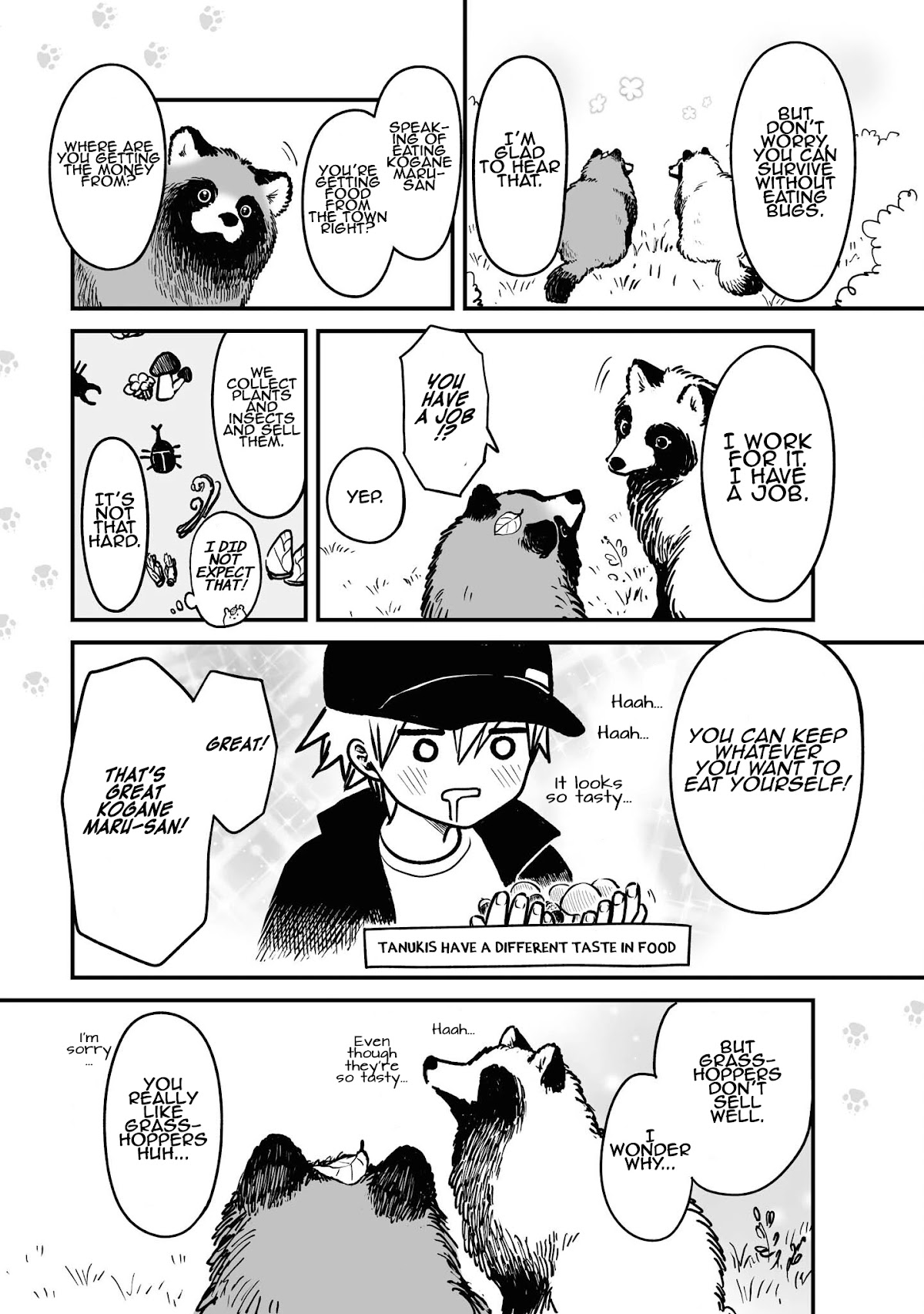 Tanuki Chapter 3.5 page 3 - Chapter 3.5: Extra
