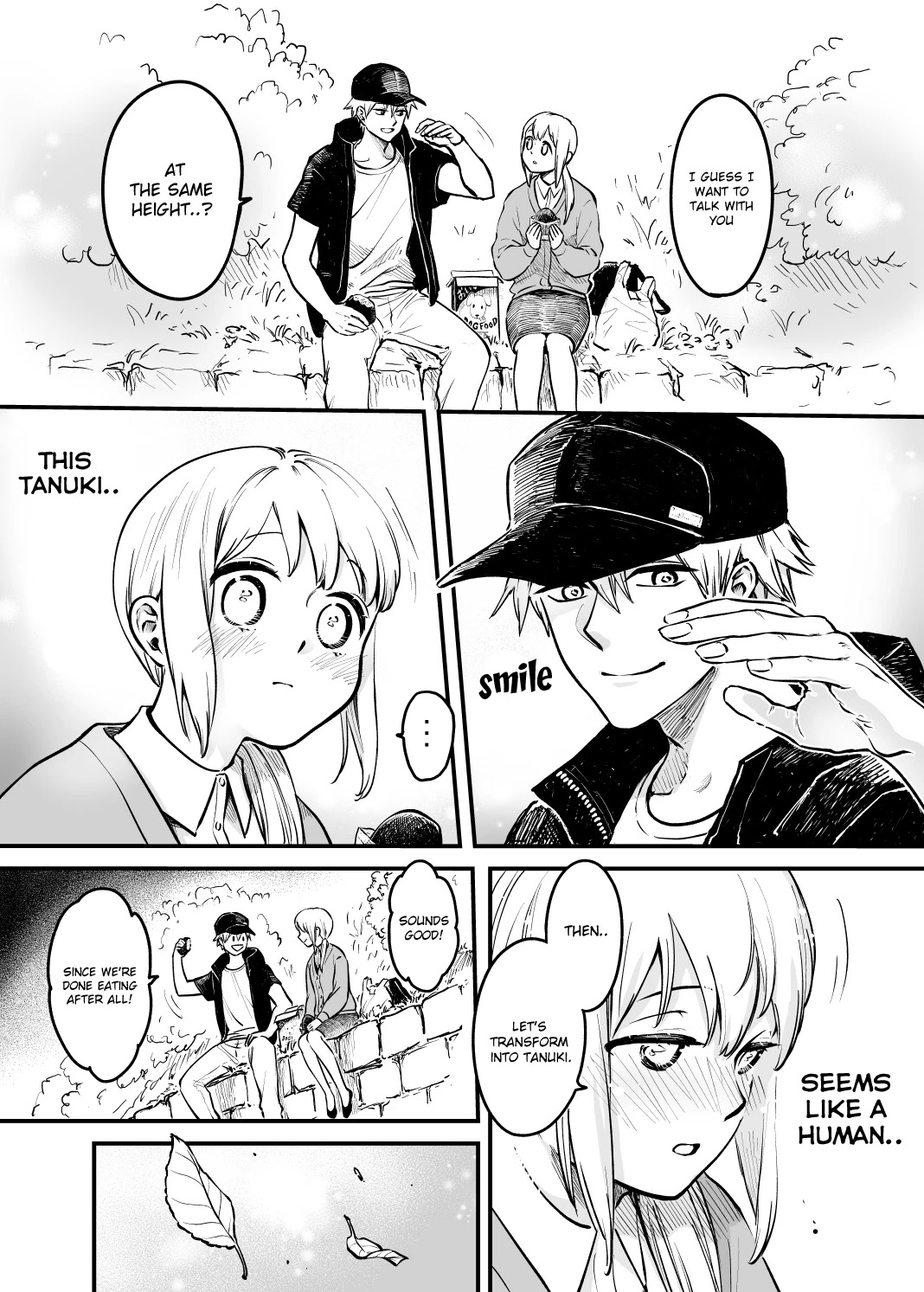 Tanuki Chapter 3 page 5 - Chapter 3: OL Who Was Scouted by Tanuki When She Tried To Die (2)