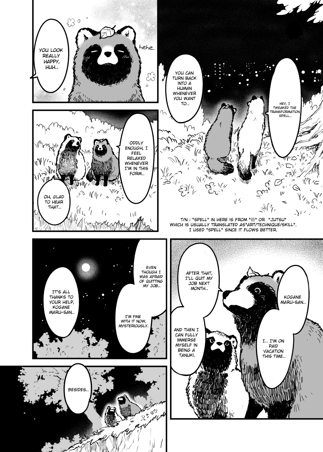 Tanuki Chapter 3 page 6 - Chapter 3: OL Who Was Scouted by Tanuki When She Tried To Die (2)