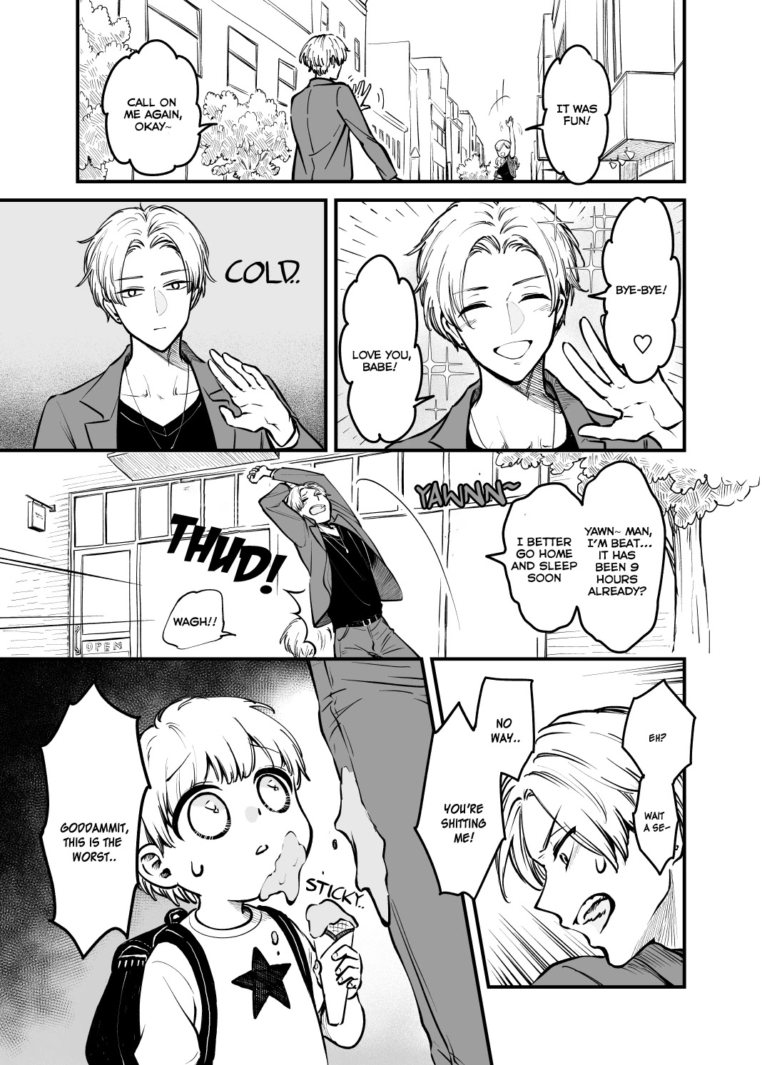 Tanuki Chapter 4 page 1 - Chapter 4: Despicable Guy Who Were Transformed Into Tanuki