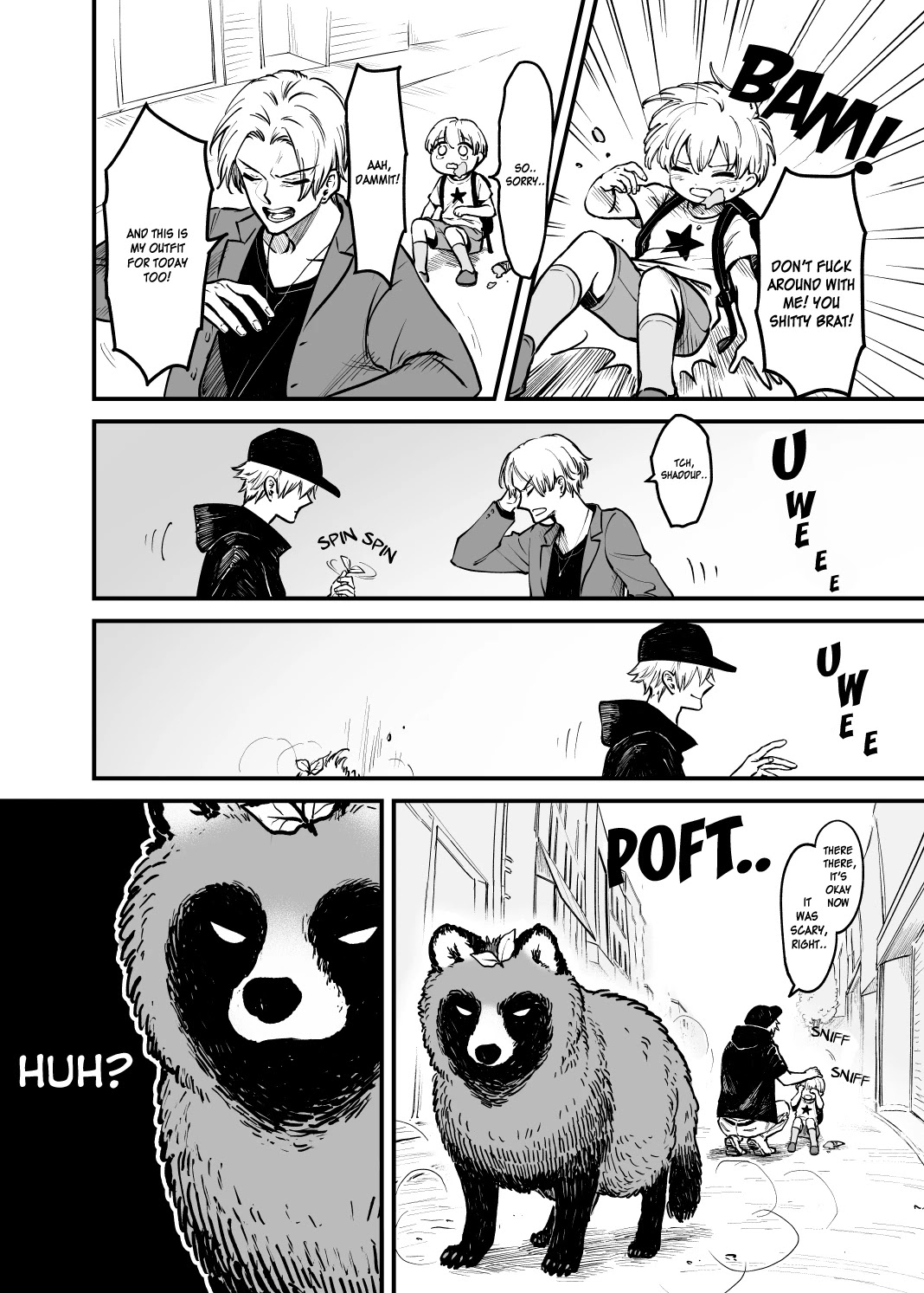 Tanuki Chapter 4 page 2 - Chapter 4: Despicable Guy Who Were Transformed Into Tanuki