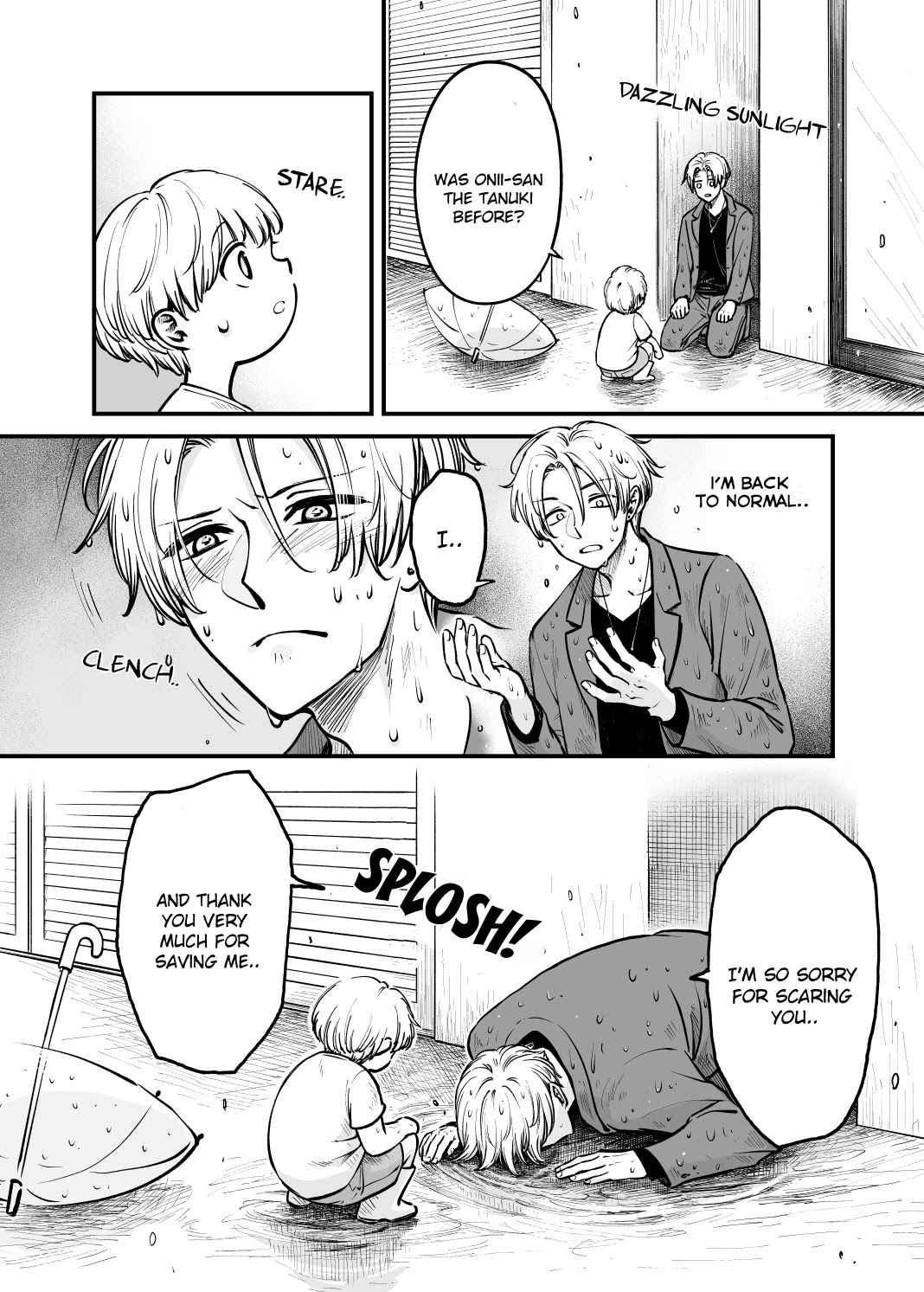 Tanuki Chapter 4 page 7 - Chapter 4: Despicable Guy Who Were Transformed Into Tanuki