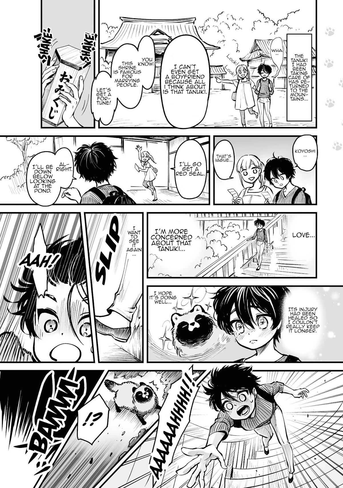 Tanuki Chapter 8.5 page 2 - Chapter 8.5: Extra