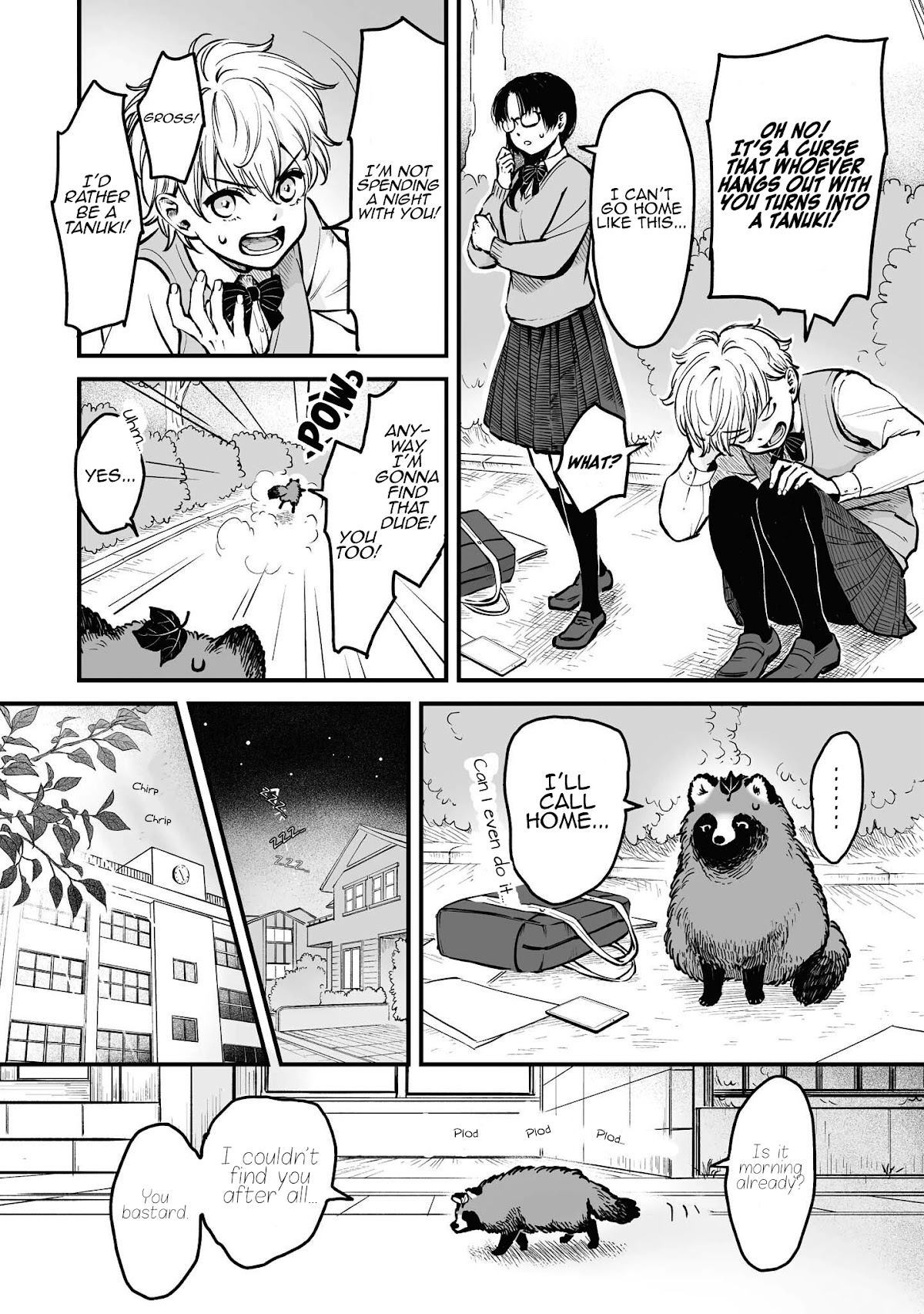 Tanuki Chapter 9.1 page 5 - Chapter 9.1: Part 1