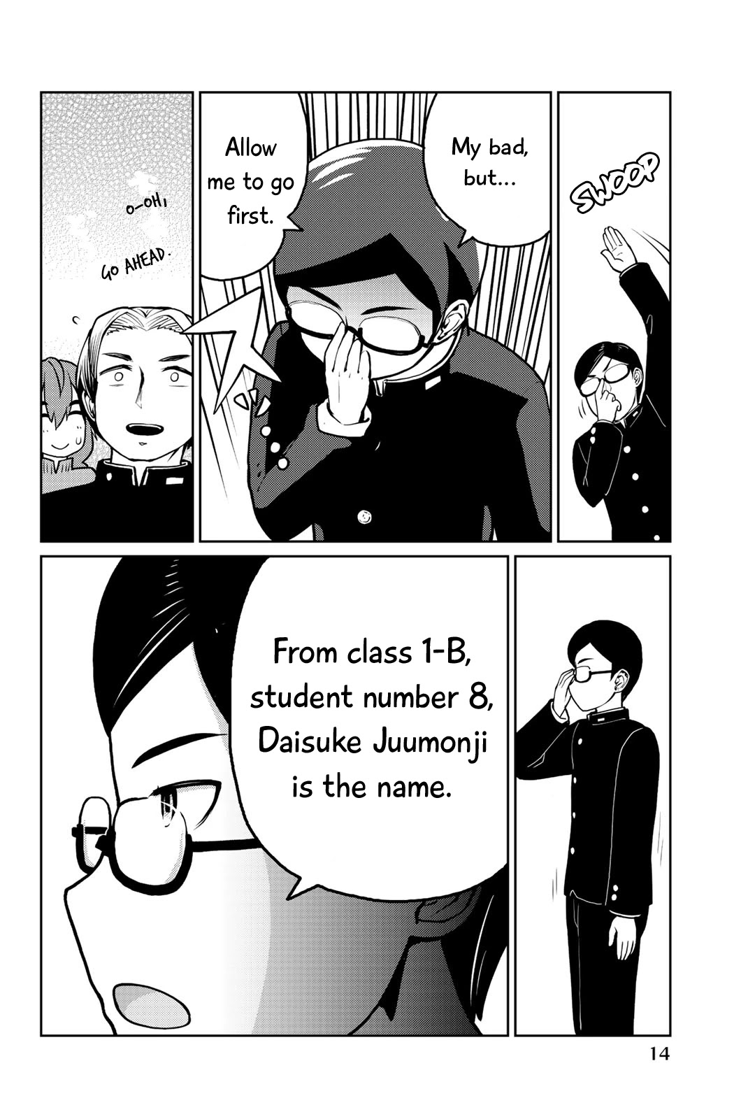 Tanzawa Sudachi is here! Chapter 16 page 13 - Chapter 16: A Sweet Little Dis