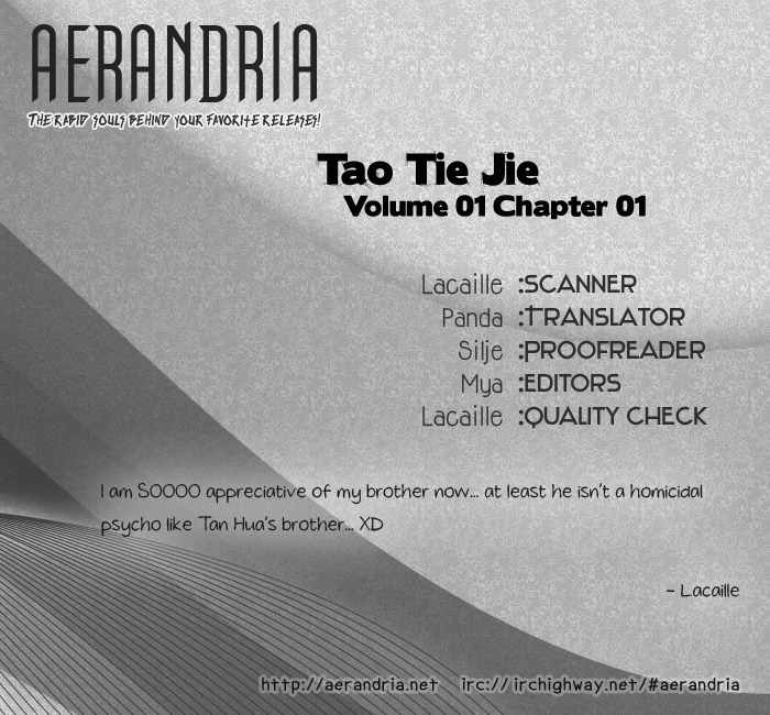 Tao Tie Jie Chapter 1 page 3 - Chapter 1: Curse of the Epiphyllum