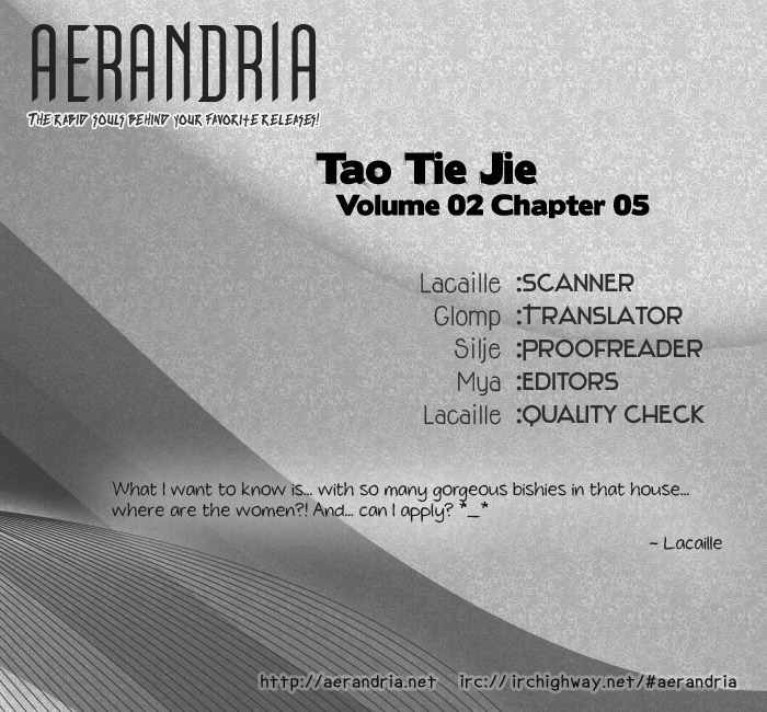 Tao Tie Jie Chapter 11 page 1 - Chapter 11