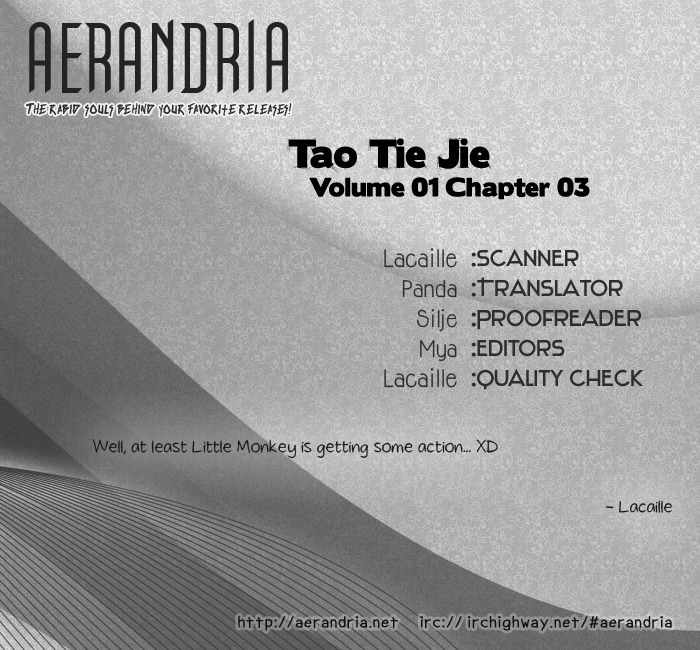 Tao Tie Jie Chapter 3 page 3 - Chapter 3: Curse of Regret -Second Part-