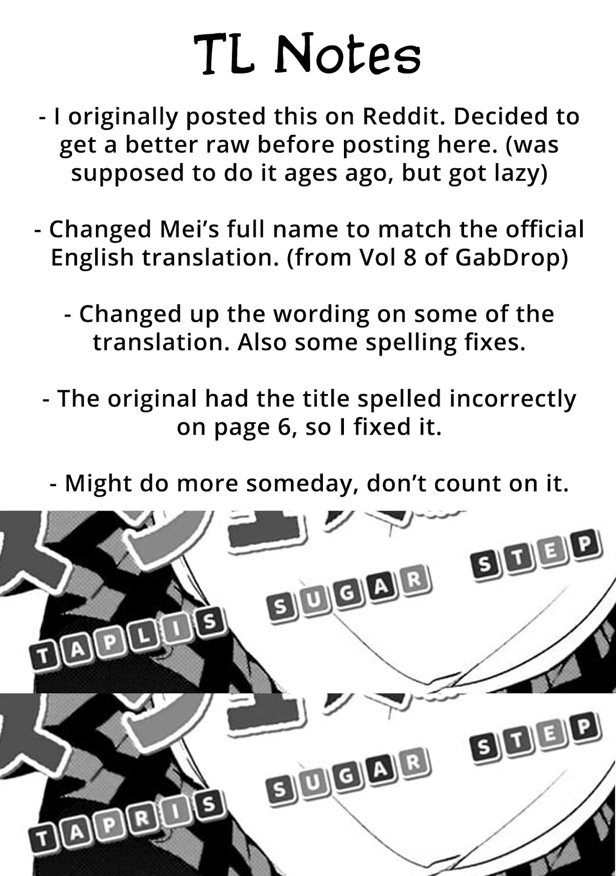 Tapris Sugar Step Chapter 1 page 19 - Chapter 1