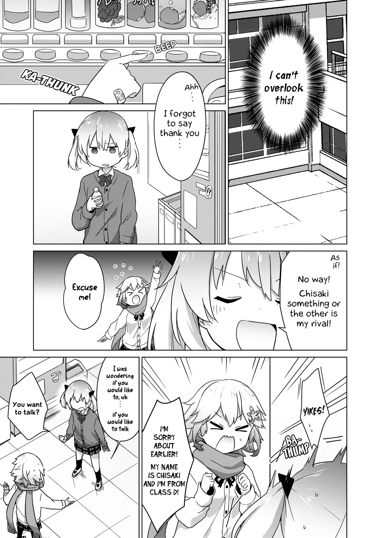 Tapris Sugar Step Chapter 9 page 10 - Chapter 9: Spying on an Angel for an Unknown Reason······ ?