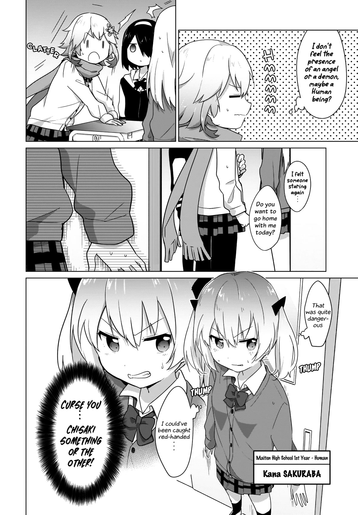 Tapris Sugar Step Chapter 9 page 5 - Chapter 9: Spying on an Angel for an Unknown Reason······ ?
