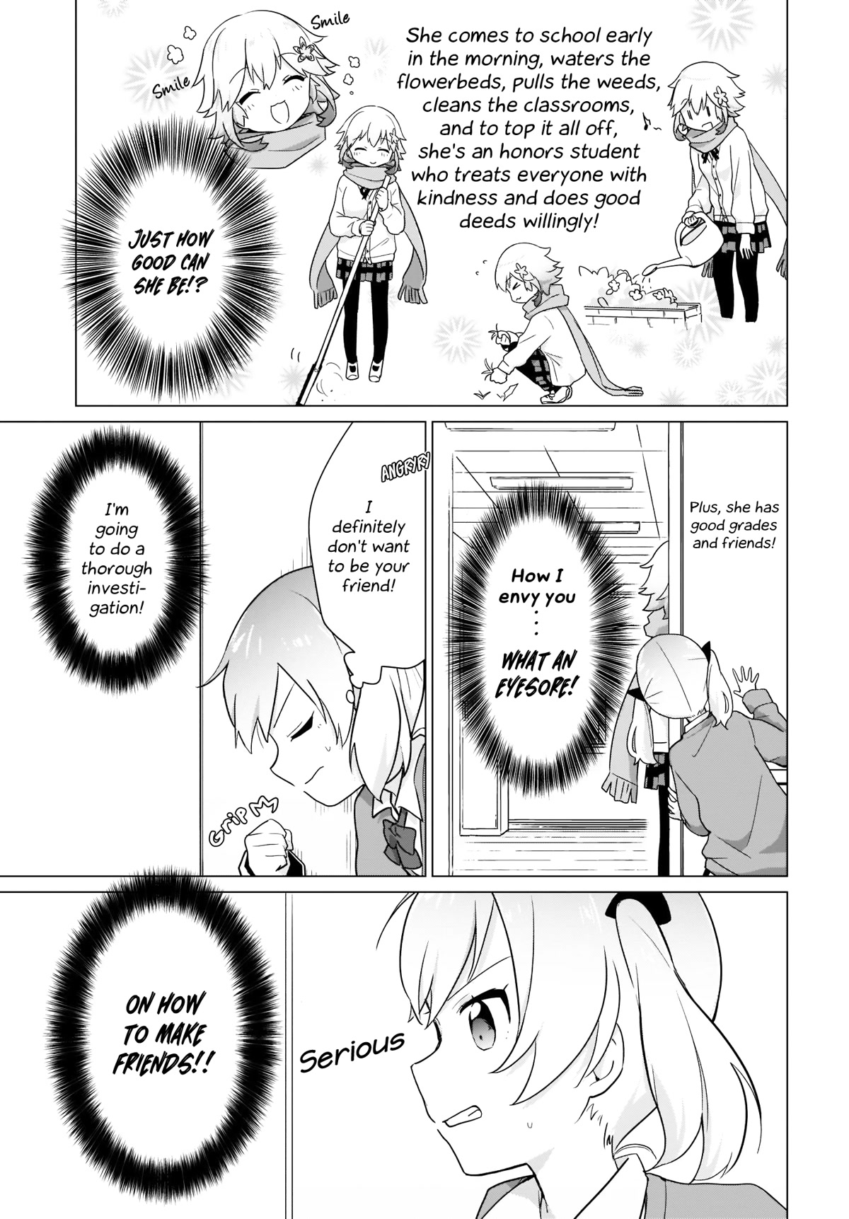 Tapris Sugar Step Chapter 9 page 6 - Chapter 9: Spying on an Angel for an Unknown Reason······ ?