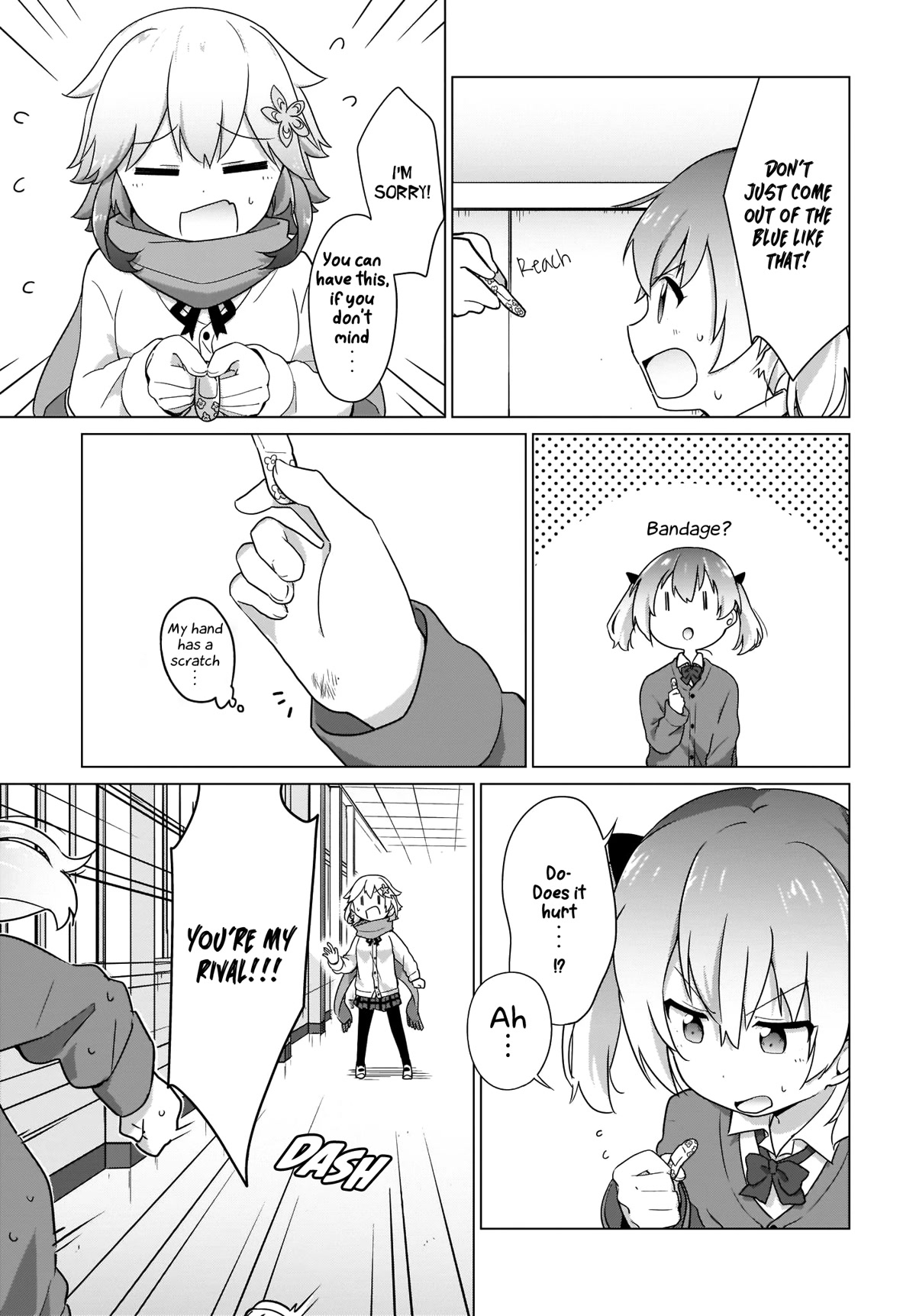 Tapris Sugar Step Chapter 9 page 8 - Chapter 9: Spying on an Angel for an Unknown Reason······ ?
