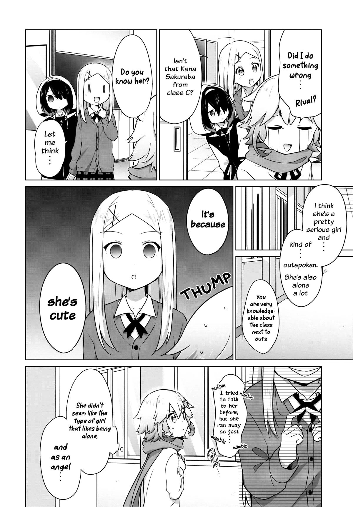 Tapris Sugar Step Chapter 9 page 9 - Chapter 9: Spying on an Angel for an Unknown Reason······ ?
