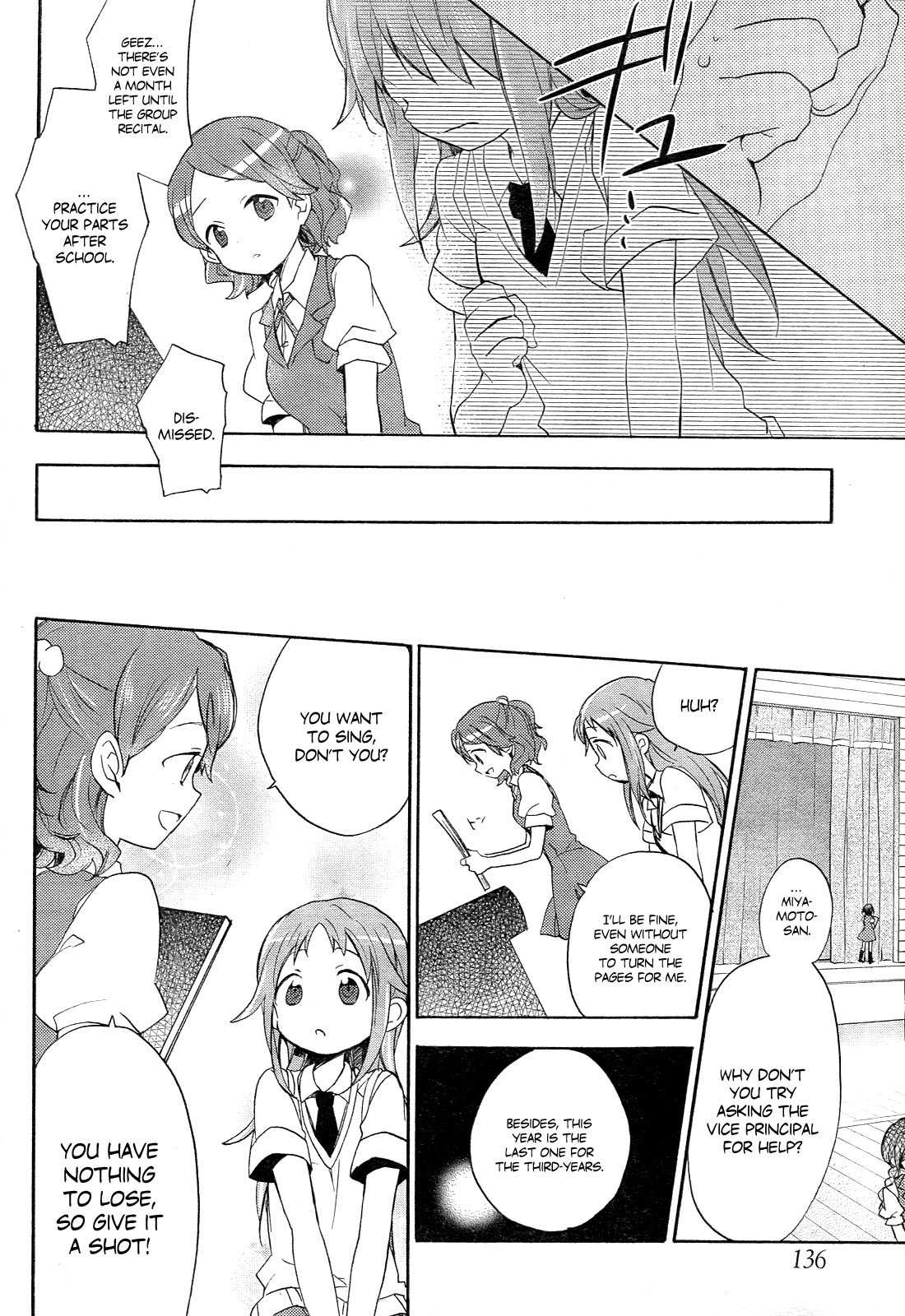 Tari Tari Chapter 1 page 14 - Chapter 1: That's Why I Sing
