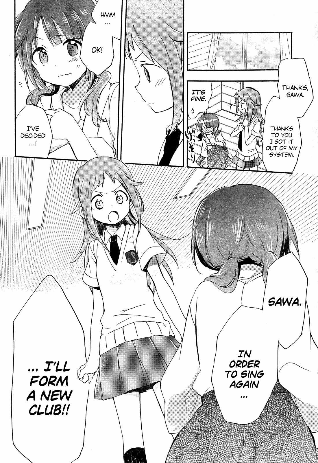 Tari Tari Chapter 1 page 28 - Chapter 1: That's Why I Sing