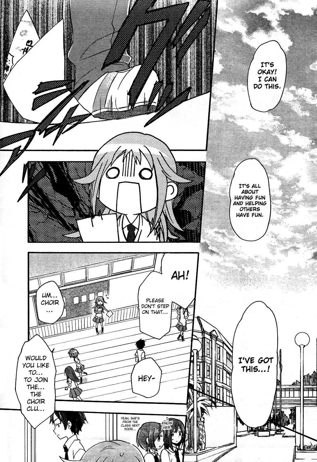 Tari Tari Chapter 2 page 12 - Chapter 2: I Really Wanna Sing in a Choir