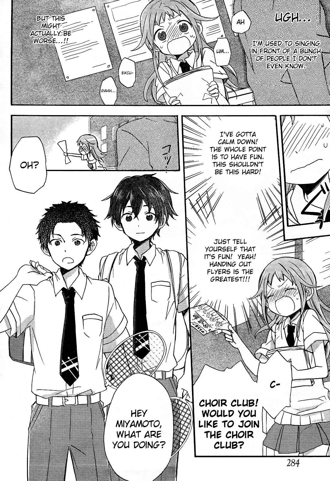 Tari Tari Chapter 2 page 13 - Chapter 2: I Really Wanna Sing in a Choir