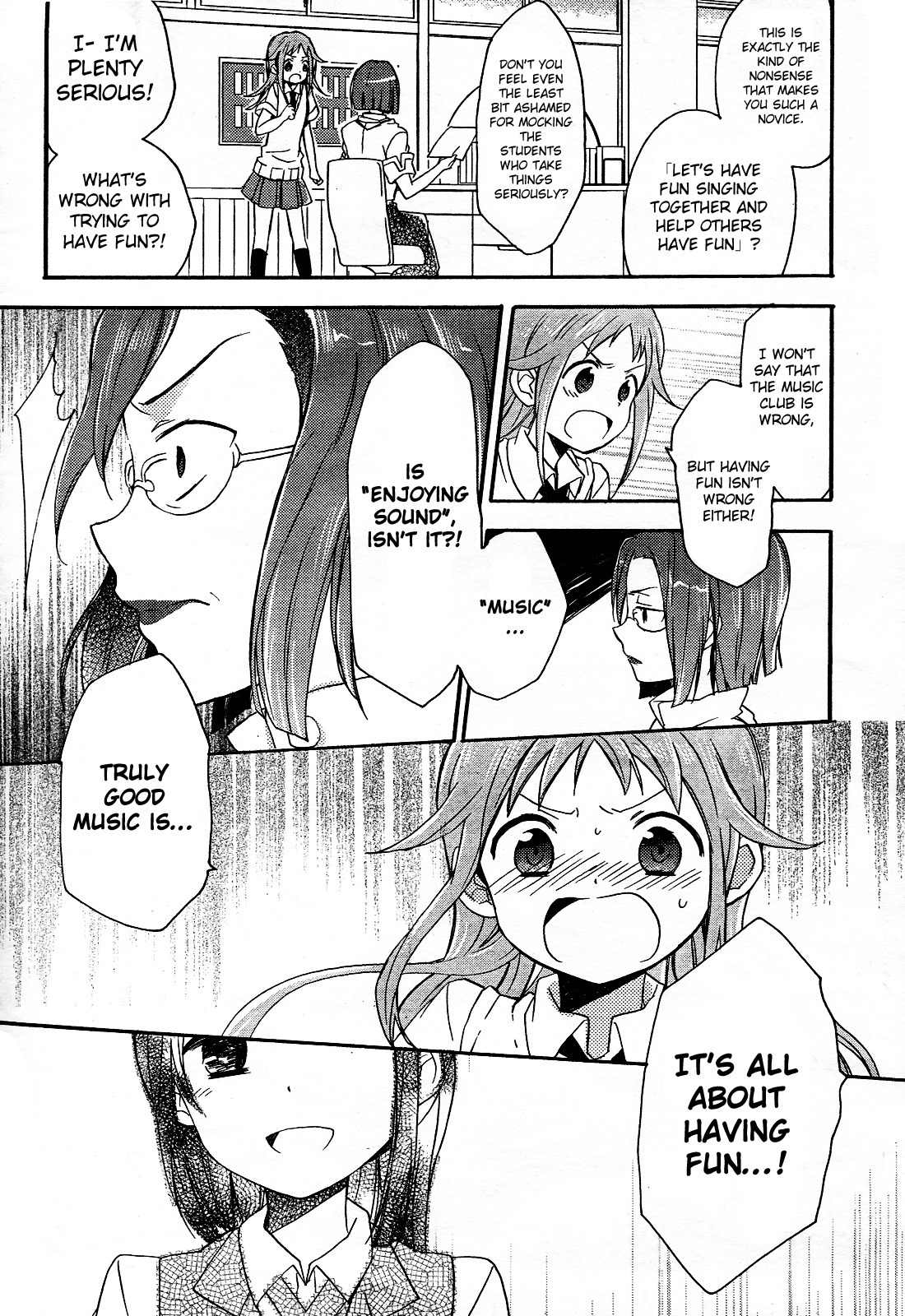 Tari Tari Chapter 2 page 31 - Chapter 2: I Really Wanna Sing in a Choir