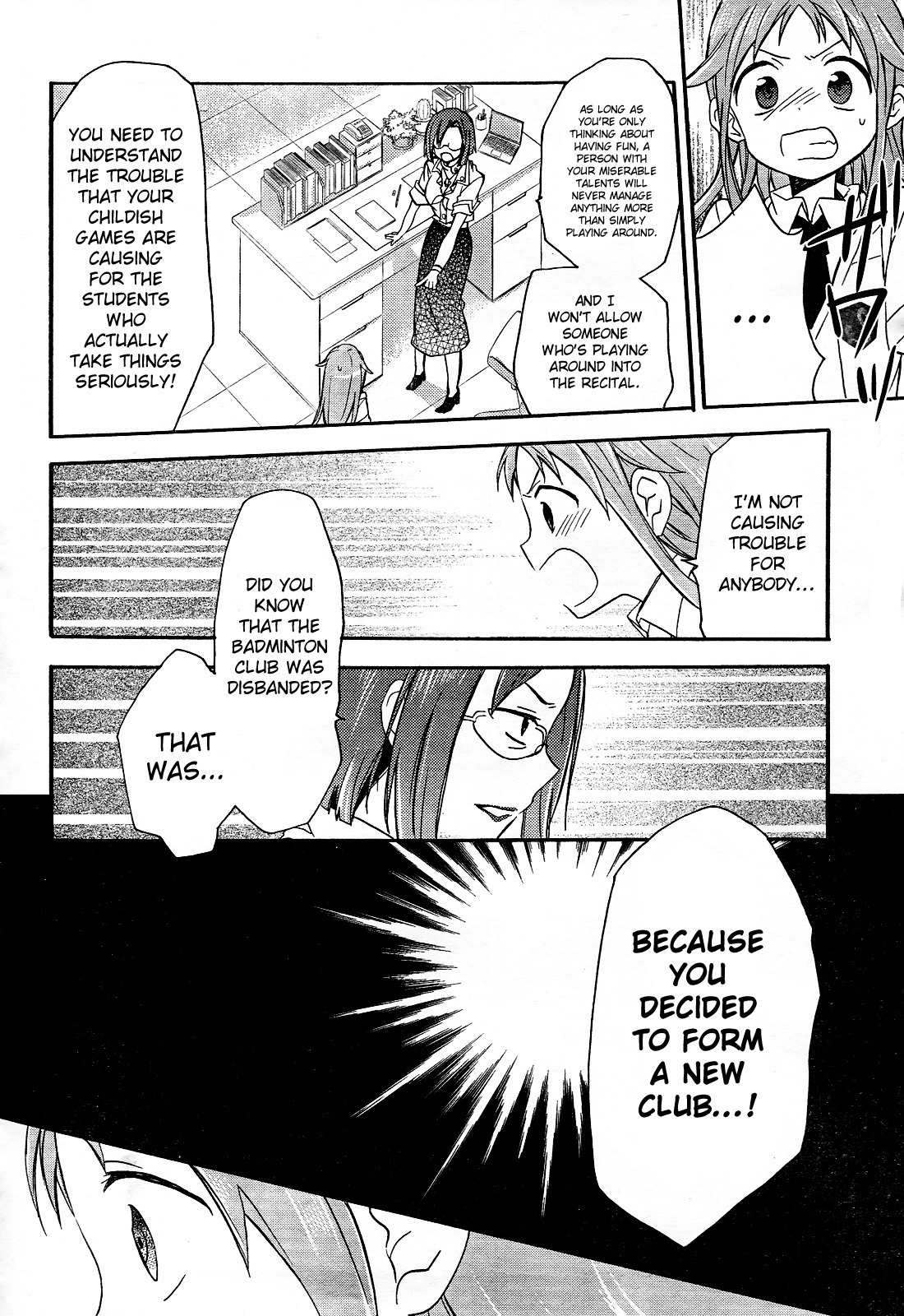Tari Tari Chapter 2 page 33 - Chapter 2: I Really Wanna Sing in a Choir