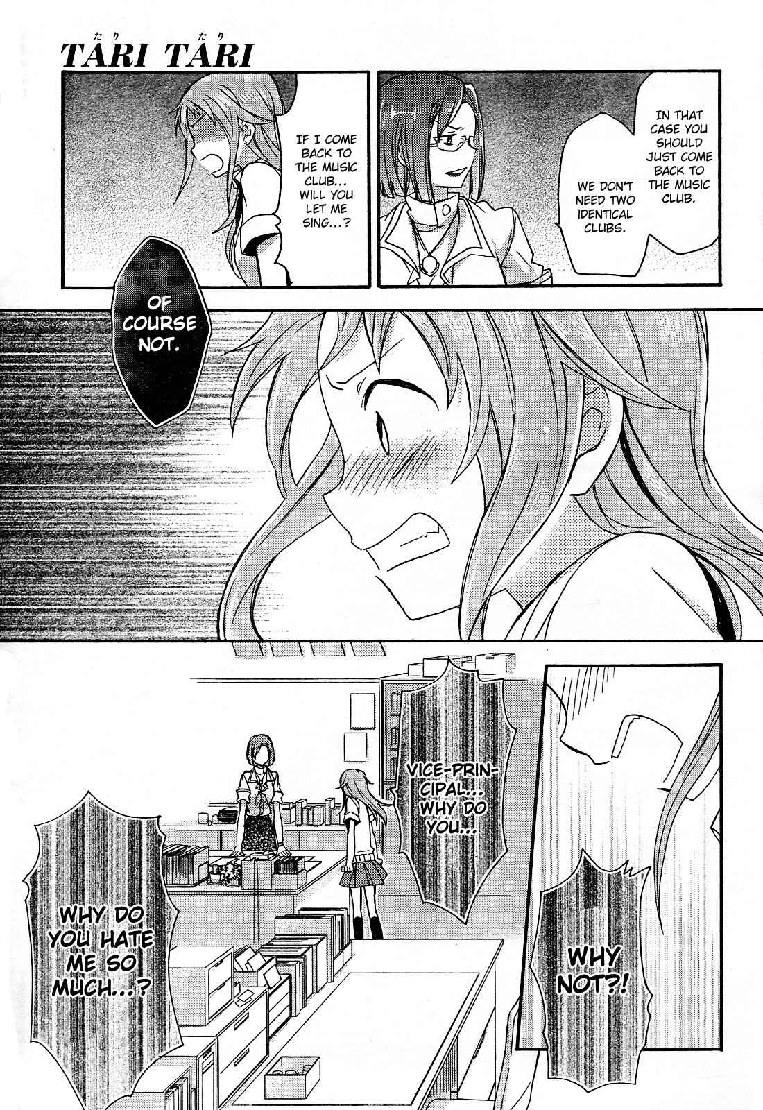 Tari Tari Chapter 2 page 36 - Chapter 2: I Really Wanna Sing in a Choir