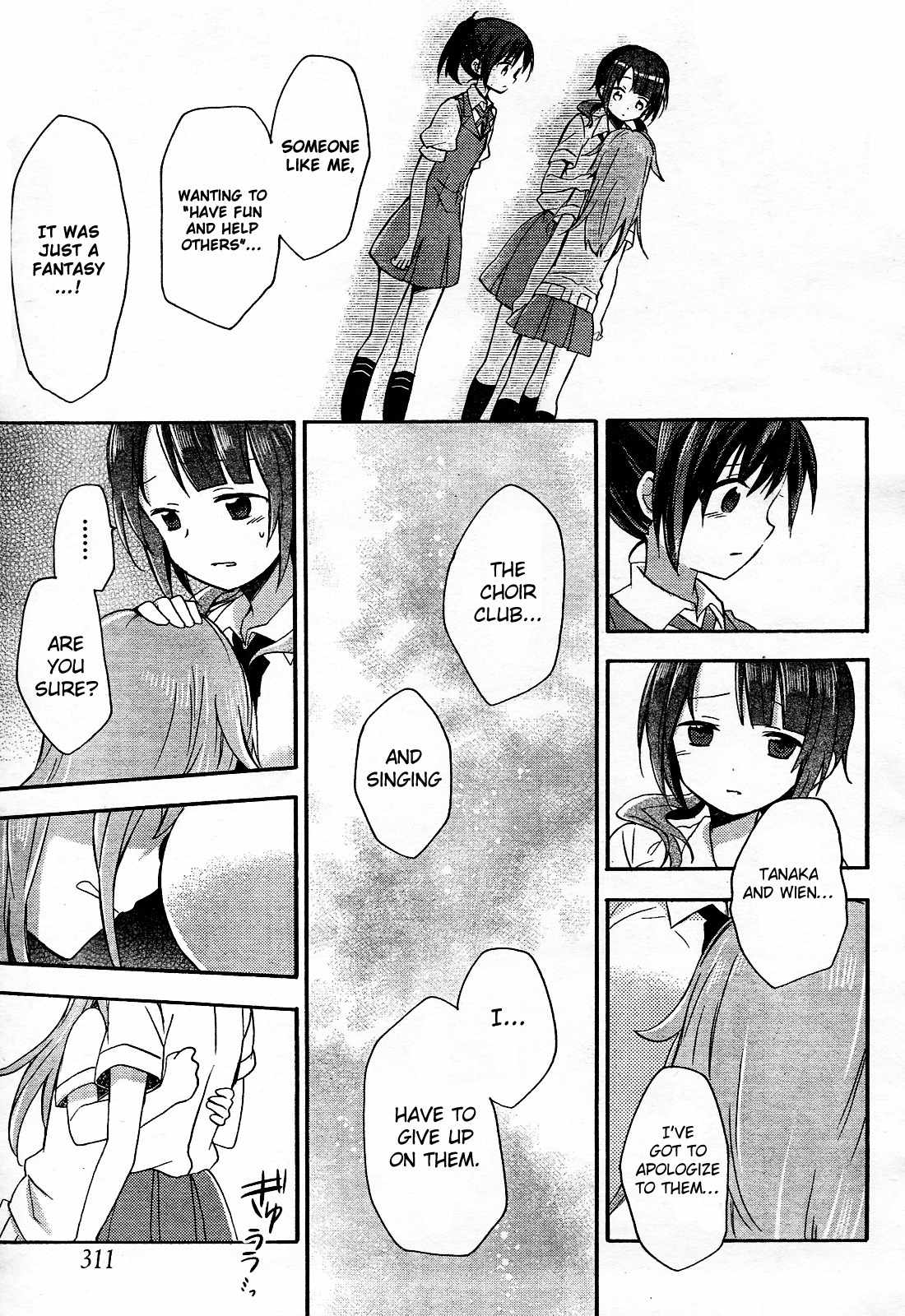 Tari Tari Chapter 2 page 40 - Chapter 2: I Really Wanna Sing in a Choir