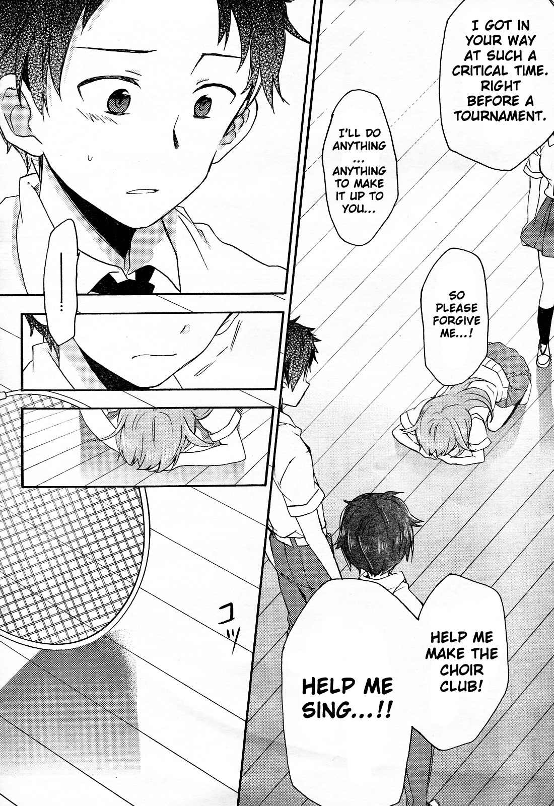 Tari Tari Chapter 2 page 45 - Chapter 2: I Really Wanna Sing in a Choir