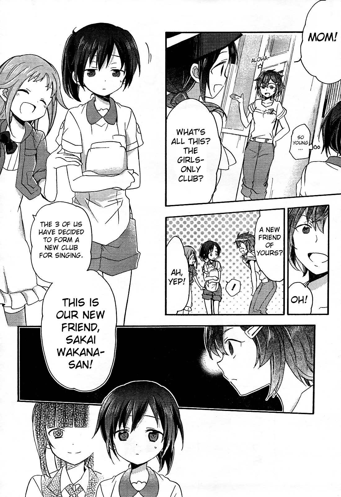 Tari Tari Chapter 2 page 5 - Chapter 2: I Really Wanna Sing in a Choir