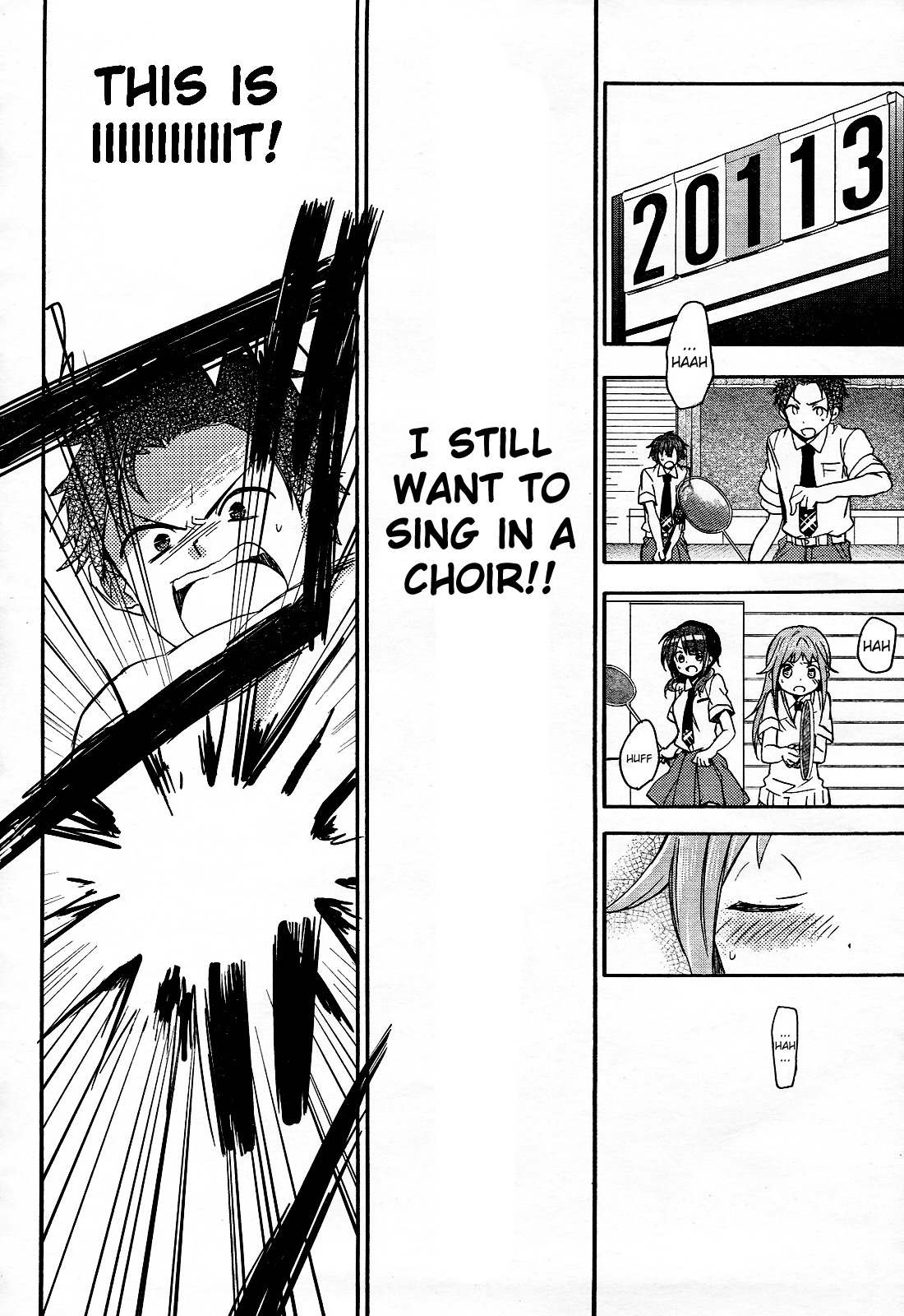 Tari Tari Chapter 2 page 61 - Chapter 2: I Really Wanna Sing in a Choir