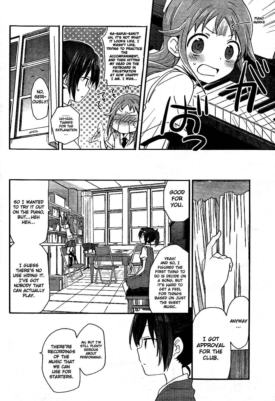 Tari Tari Chapter 3 page 10 - Chapter 3: I Love it. I Love This Song