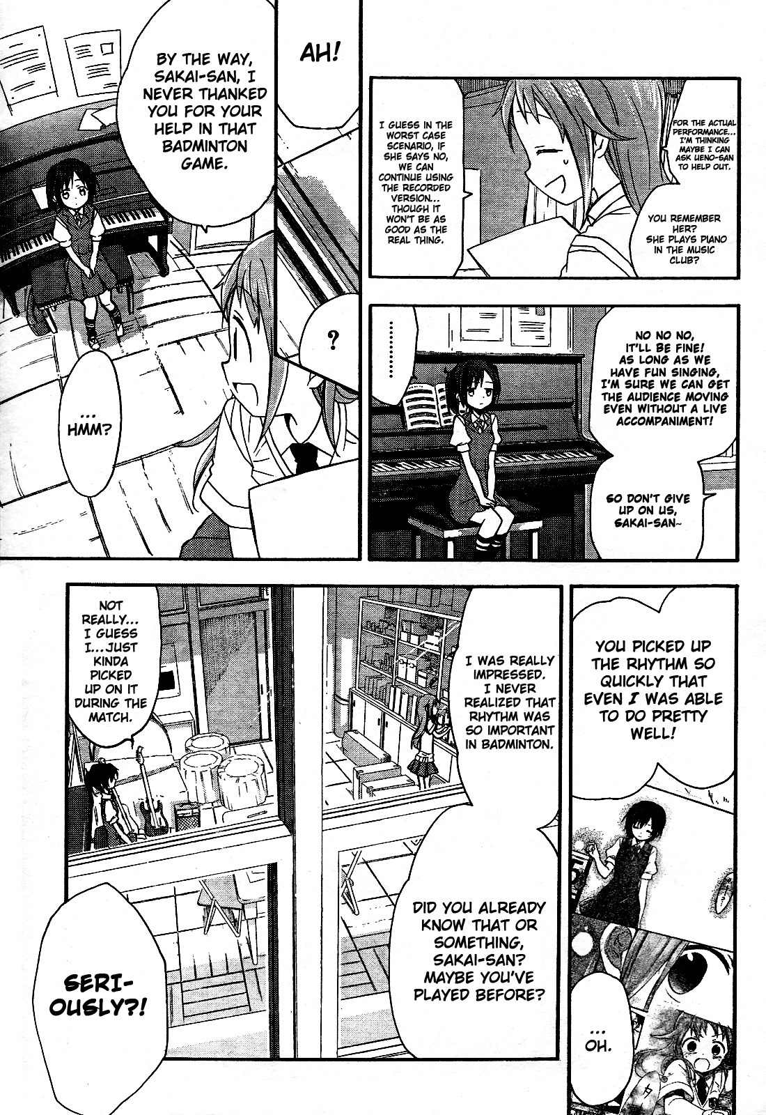 Tari Tari Chapter 3 page 11 - Chapter 3: I Love it. I Love This Song
