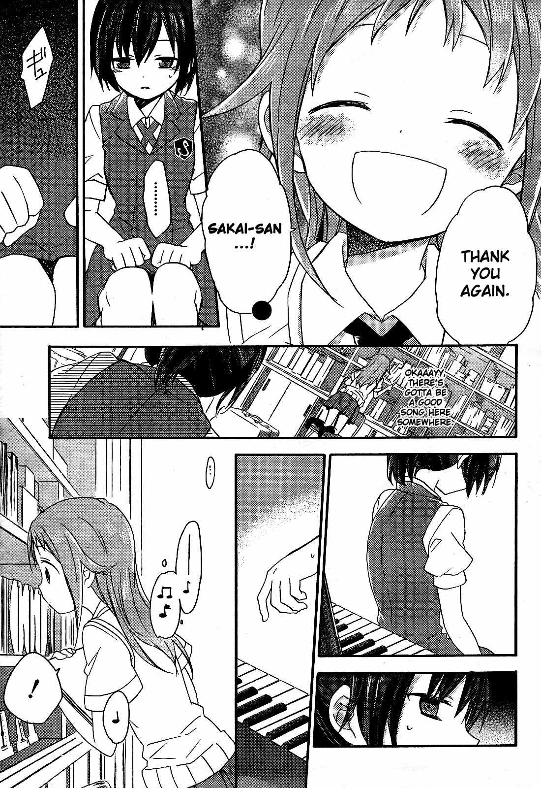 Tari Tari Chapter 3 page 13 - Chapter 3: I Love it. I Love This Song