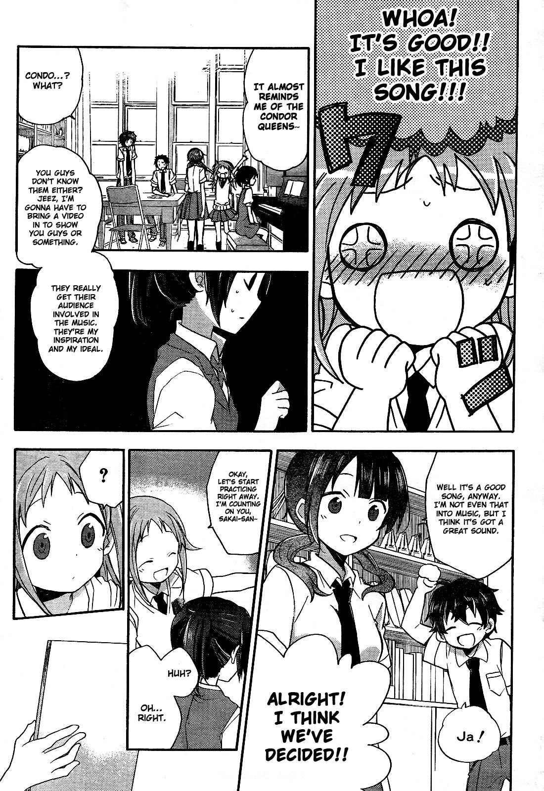 Tari Tari Chapter 3 page 21 - Chapter 3: I Love it. I Love This Song
