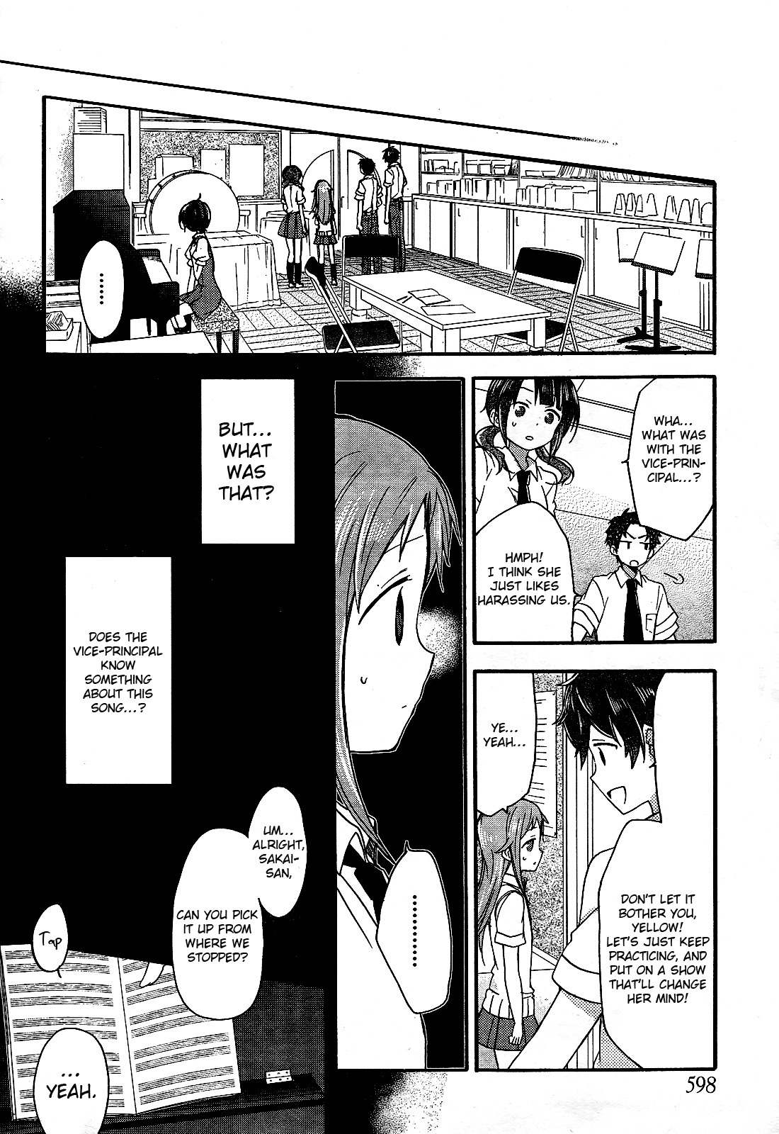 Tari Tari Chapter 3 page 32 - Chapter 3: I Love it. I Love This Song