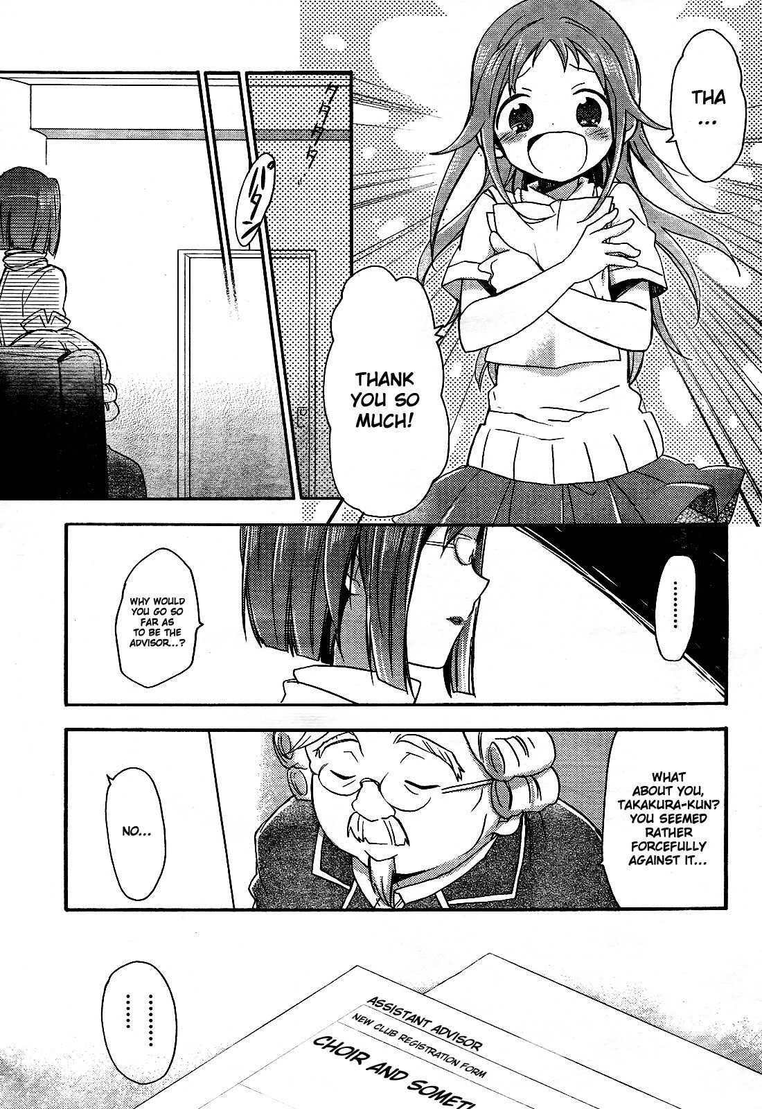 Tari Tari Chapter 3 page 7 - Chapter 3: I Love it. I Love This Song