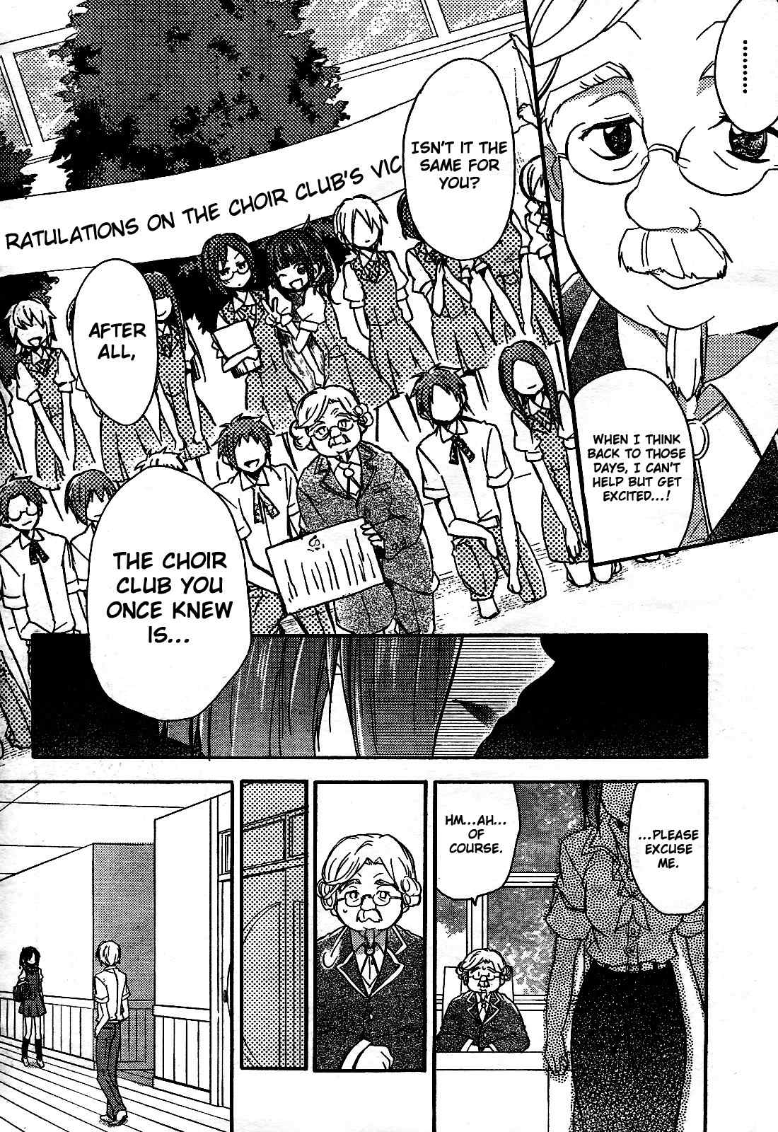Tari Tari Chapter 3 page 8 - Chapter 3: I Love it. I Love This Song