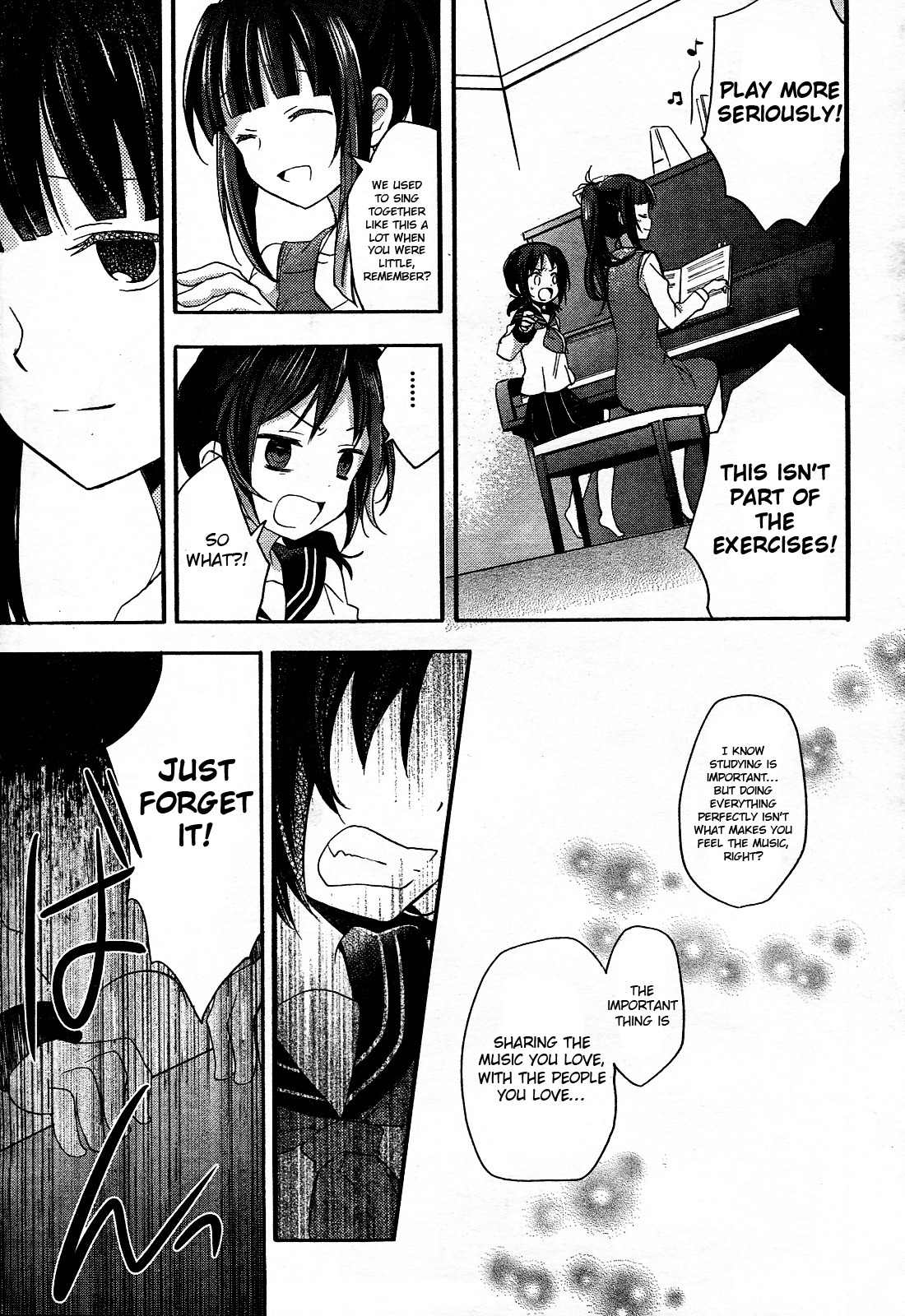 Tari Tari Chapter 4 page 19 - Chapter 4: I Can't Sing All Alone