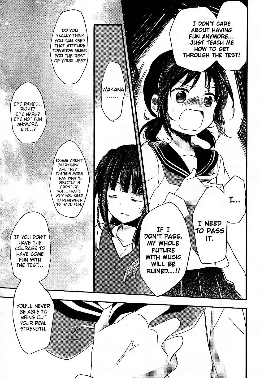 Tari Tari Chapter 4 page 21 - Chapter 4: I Can't Sing All Alone