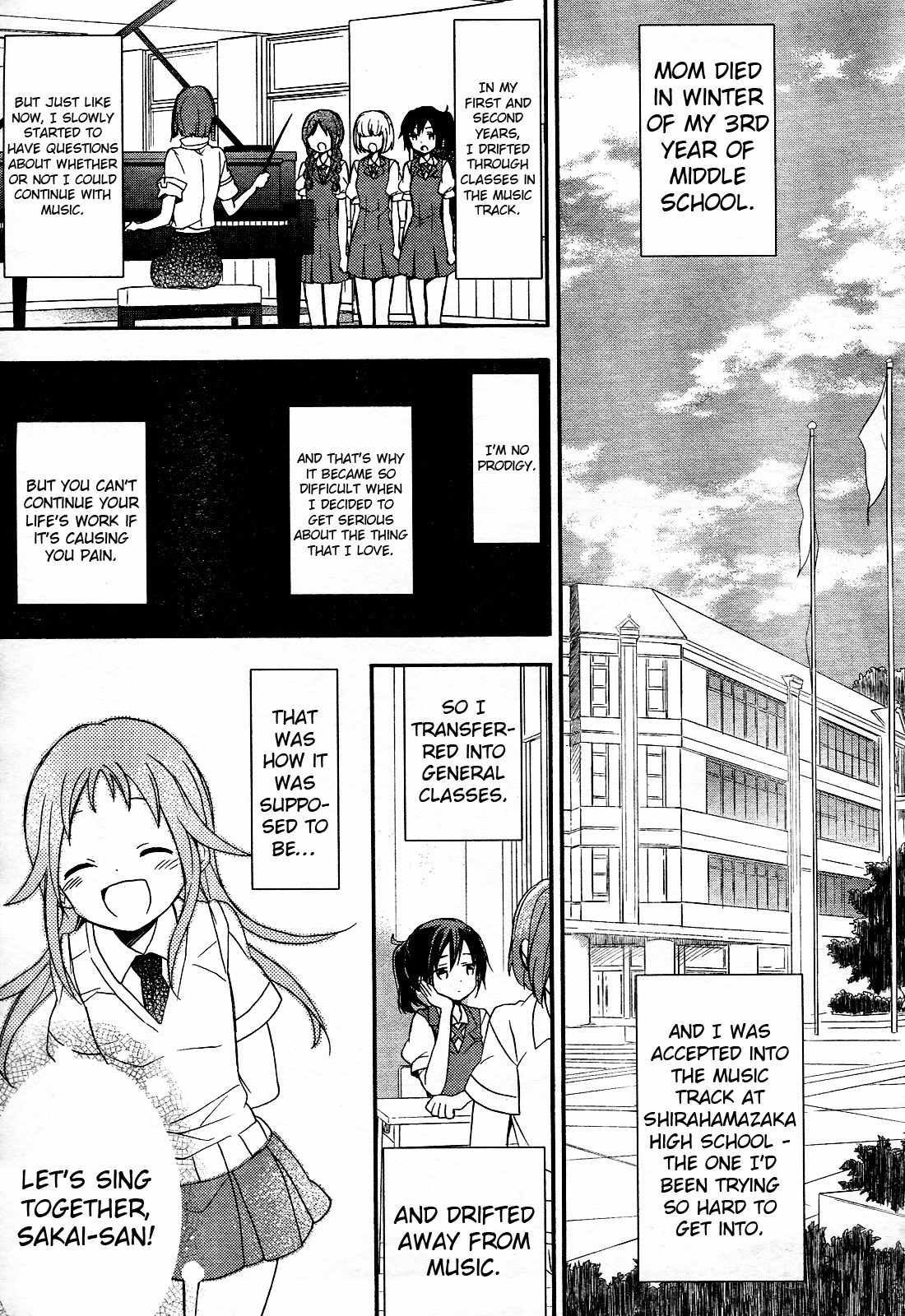 Tari Tari Chapter 4 page 39 - Chapter 4: I Can't Sing All Alone