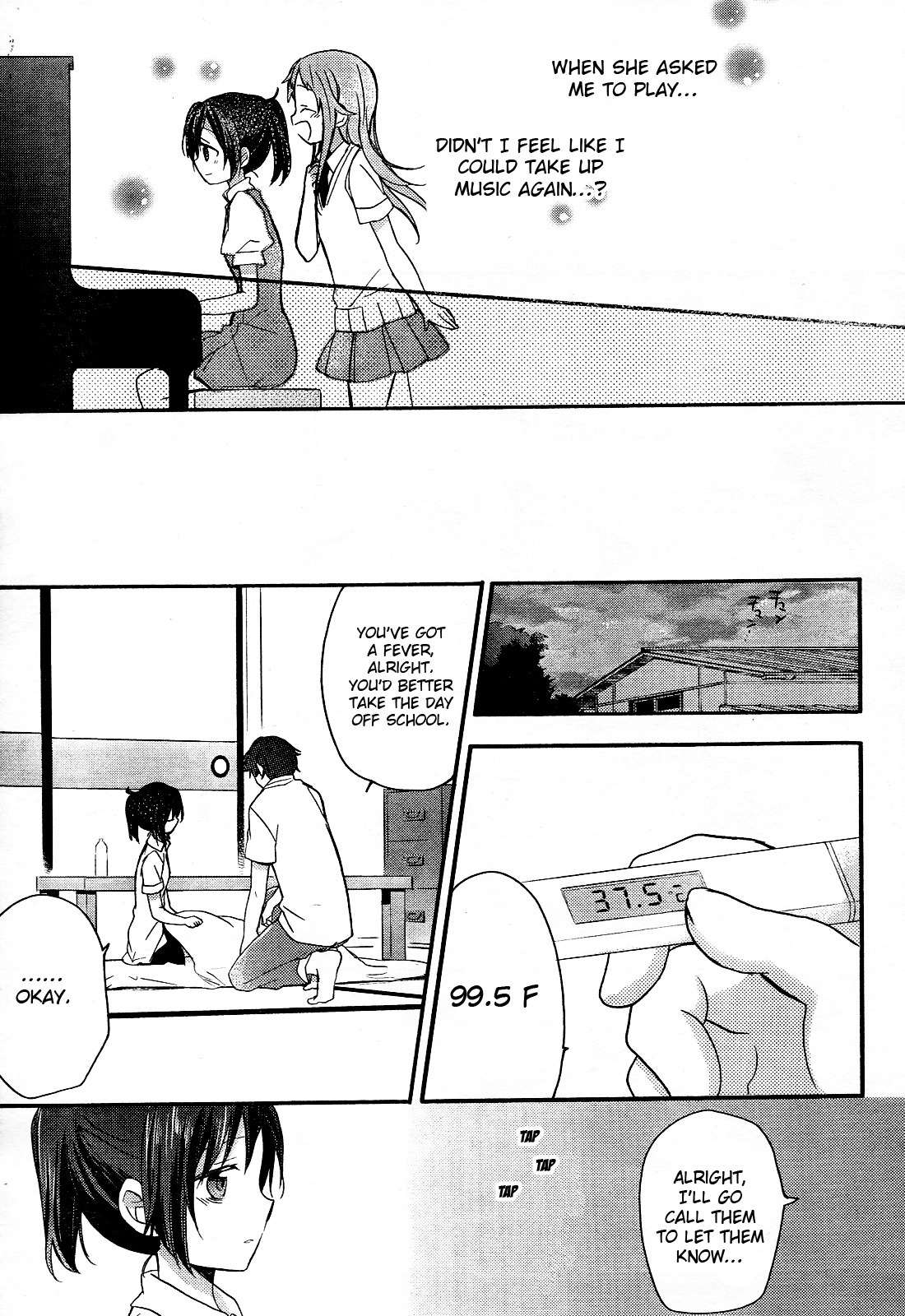 Tari Tari Chapter 4 page 49 - Chapter 4: I Can't Sing All Alone